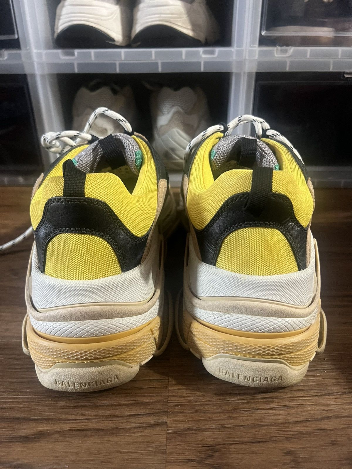 Balenciaga Balenciaga Triple S Sneaker ‘Green Yellow’ Size US 11 / EU 44 - 4 Thumbnail