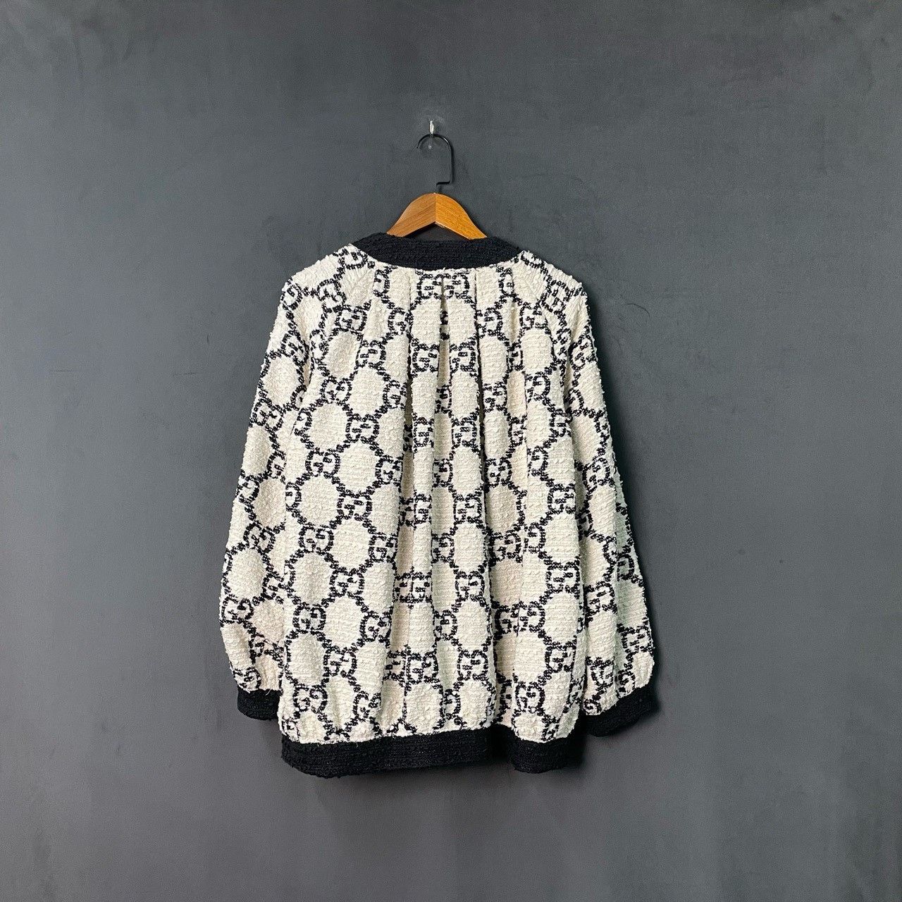 Gucci Gucci White fragrance full-print gold button jacket 2501-Ne Size US XXS / EU 40 - 2 Thumbnail