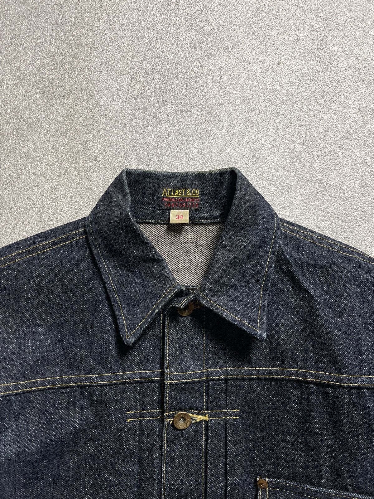 At Last & Co At Last & Co. Lot 147J Type I Denim Jacket Size US S / EU 44-46 / 1 - 3 Thumbnail