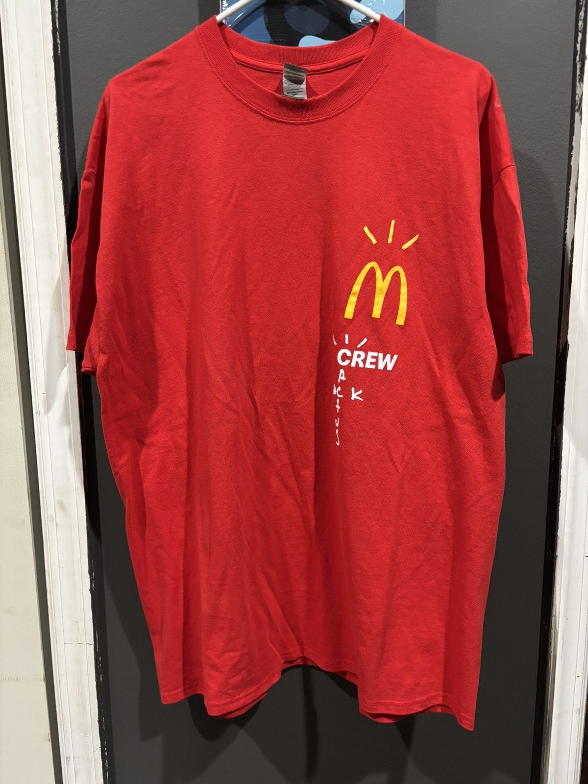 Travis Scott Travis Scott x McDonald’s Crew T-Shirt Size US XL / EU 56 / 4 - 1 Thumbnail