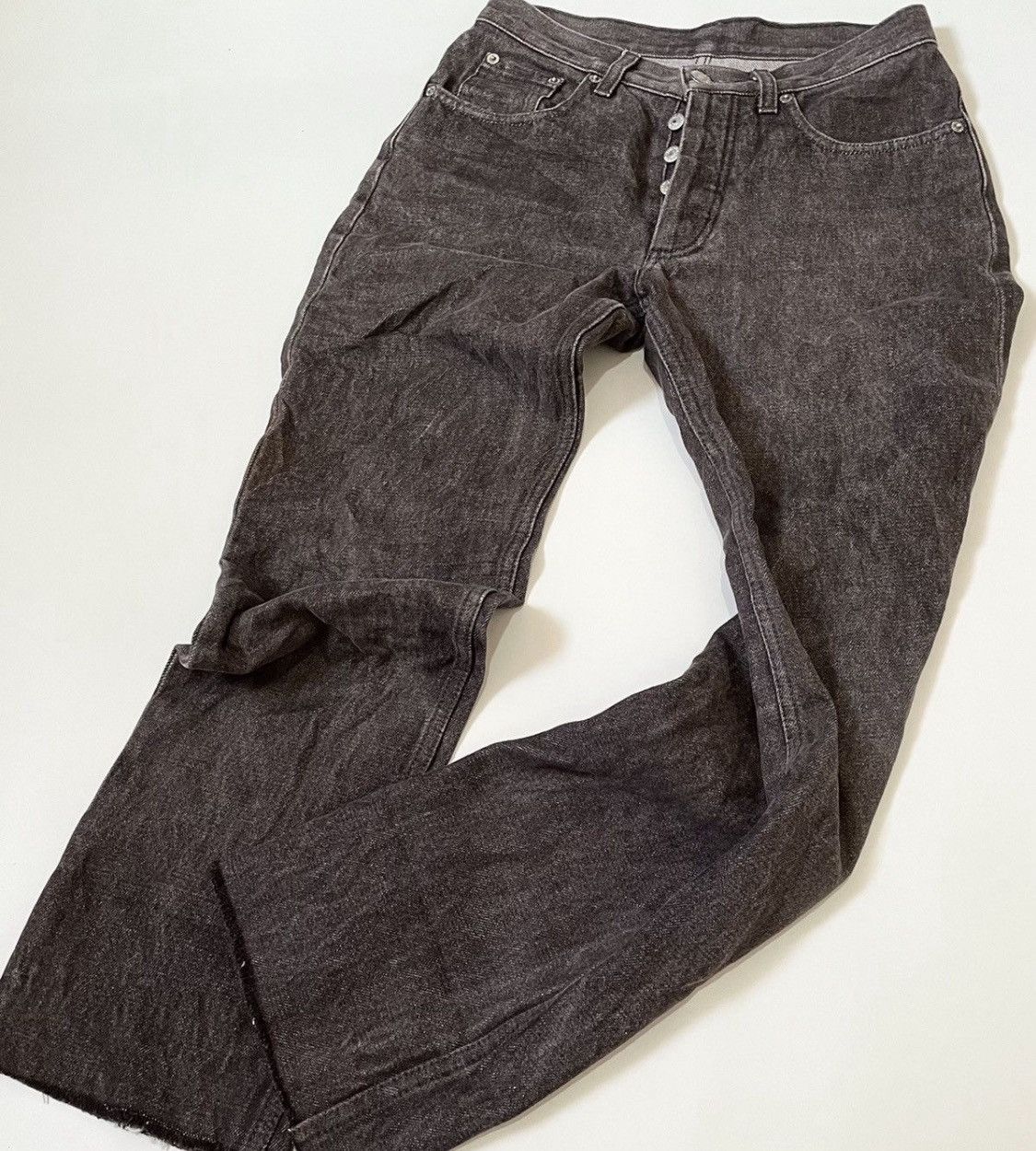 Helmut Lang Vintage helmut lang classic denim italian cut jeans Size US 27 - 6 Thumbnail