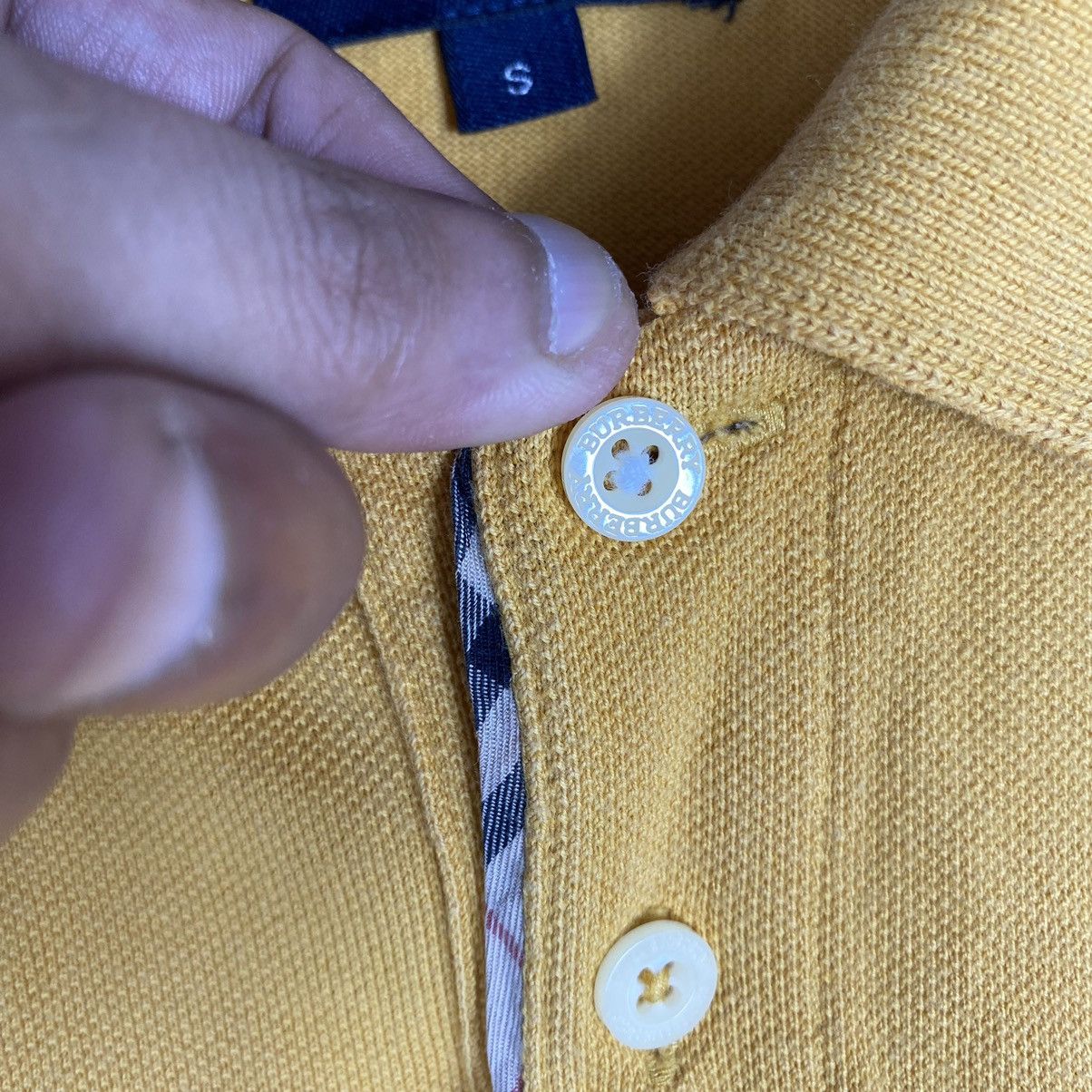 Burberry Vintage 00's BURBERRY LONDON Basic Logo Pocket Polo Shirt Size US S / EU 44-46 / 1 - 7 Thumbnail
