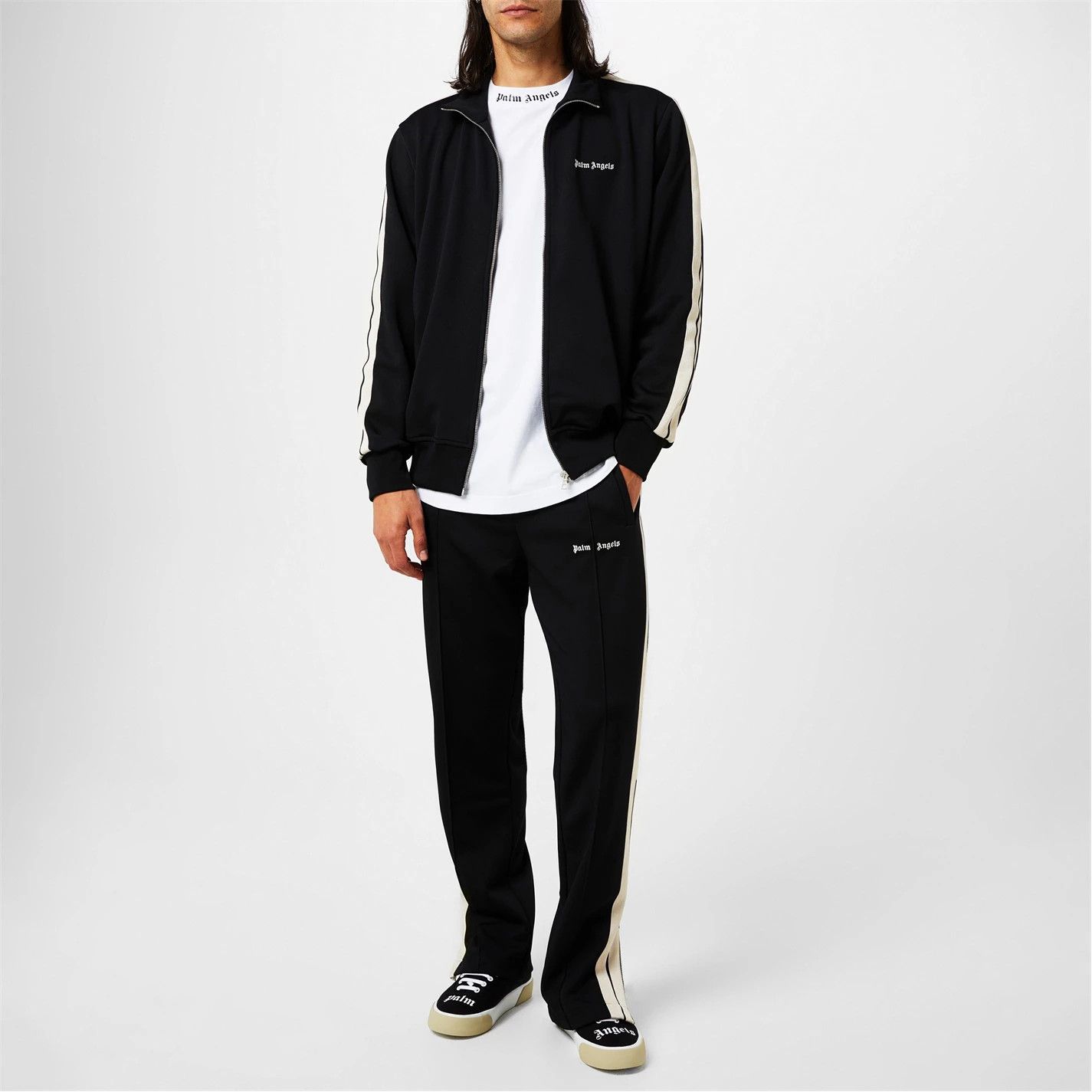 Palm Angels o1g2r1mq0426 Classic Tracksuit Jacket in Black Size US XS / EU 42 / 0 - 4 Thumbnail