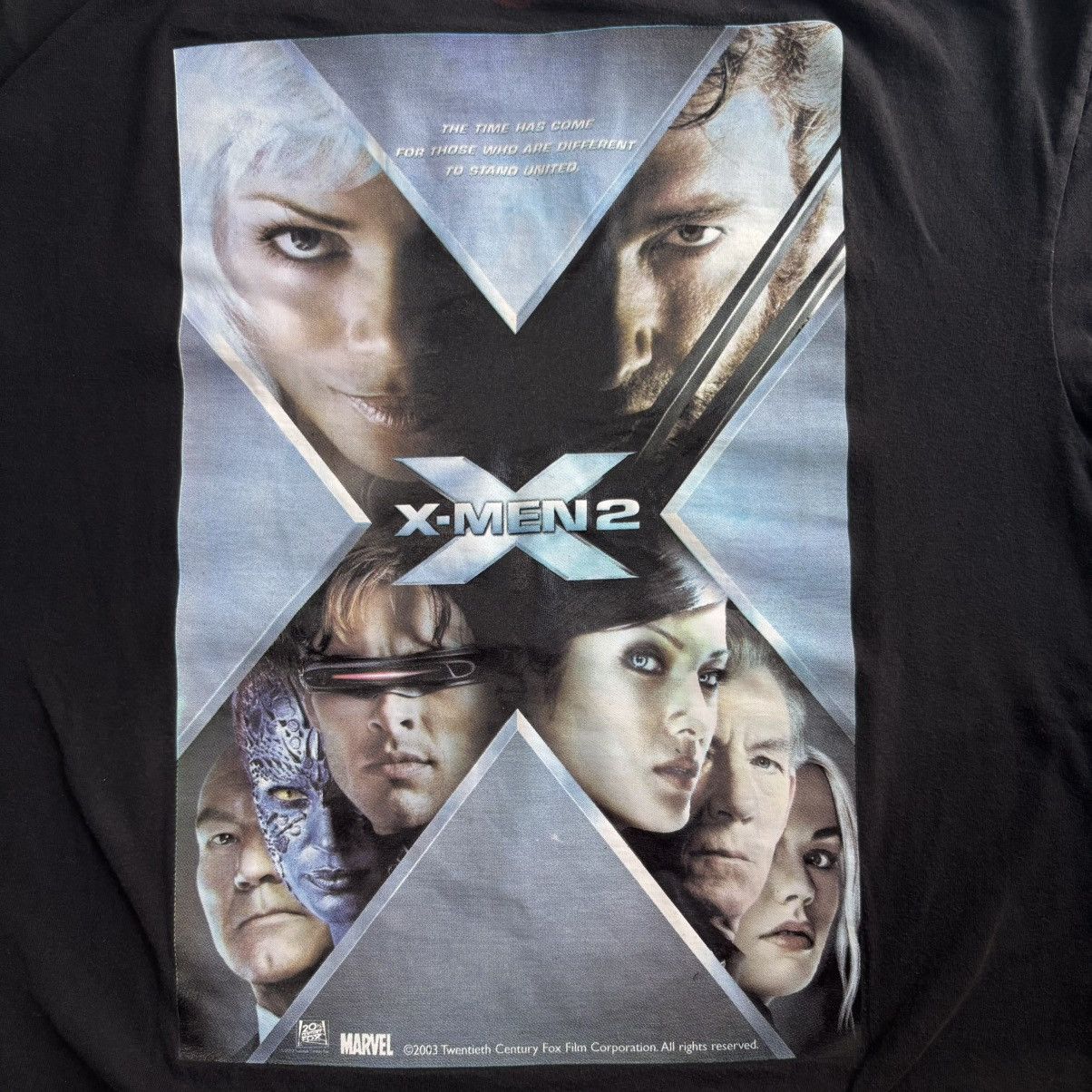Marvel Comics Vintage Promo Movie Shirt Marvel X-Men 2 2003 Size US L / EU 52-54 / 3 - 5 Thumbnail
