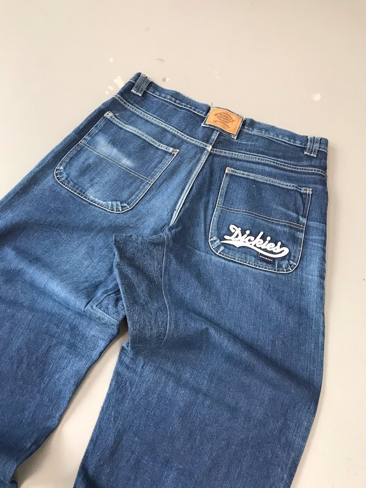Dickies × Vintage Vintage Dickies Spell out embroidered denim Size US 40 / EU 56 - 3 Thumbnail