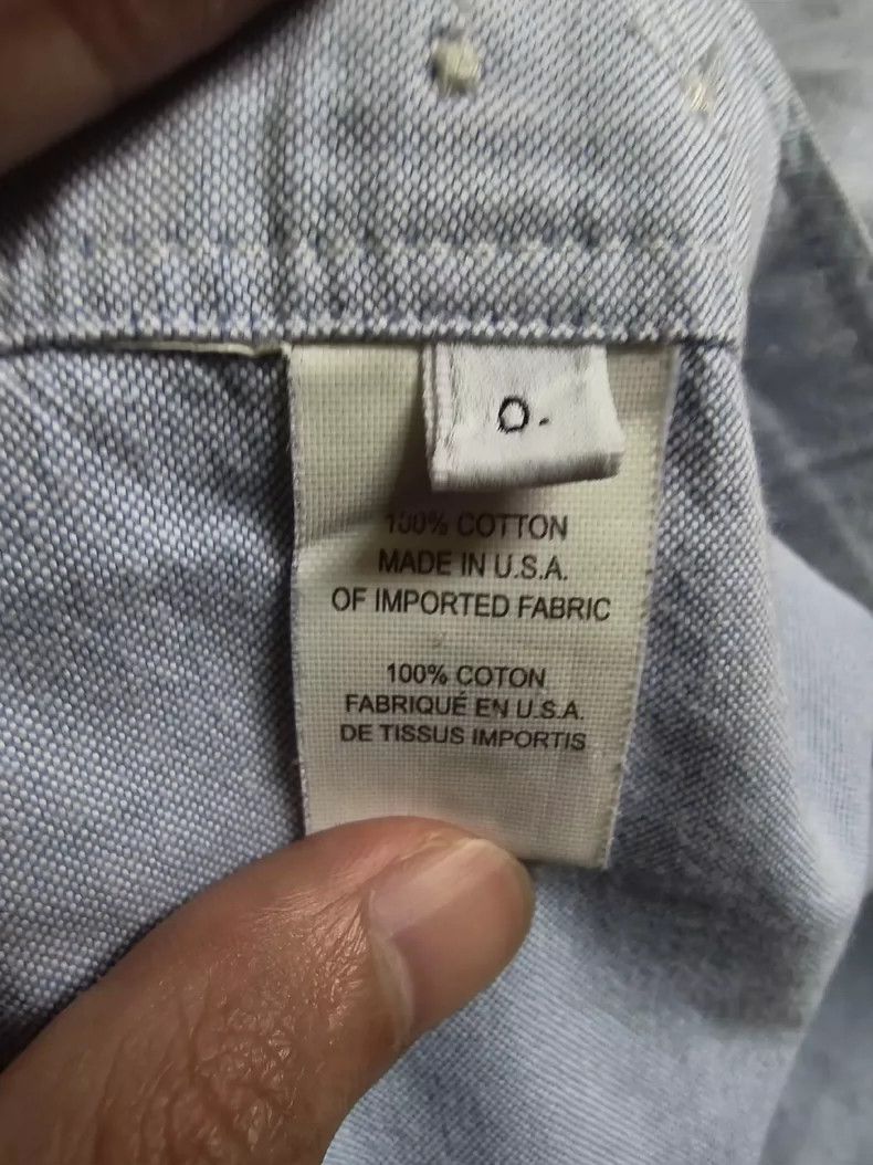 Thom Browne Thom Browne Light blue Oxford shirt Size US XS / EU 42 / 0 - 5 Thumbnail