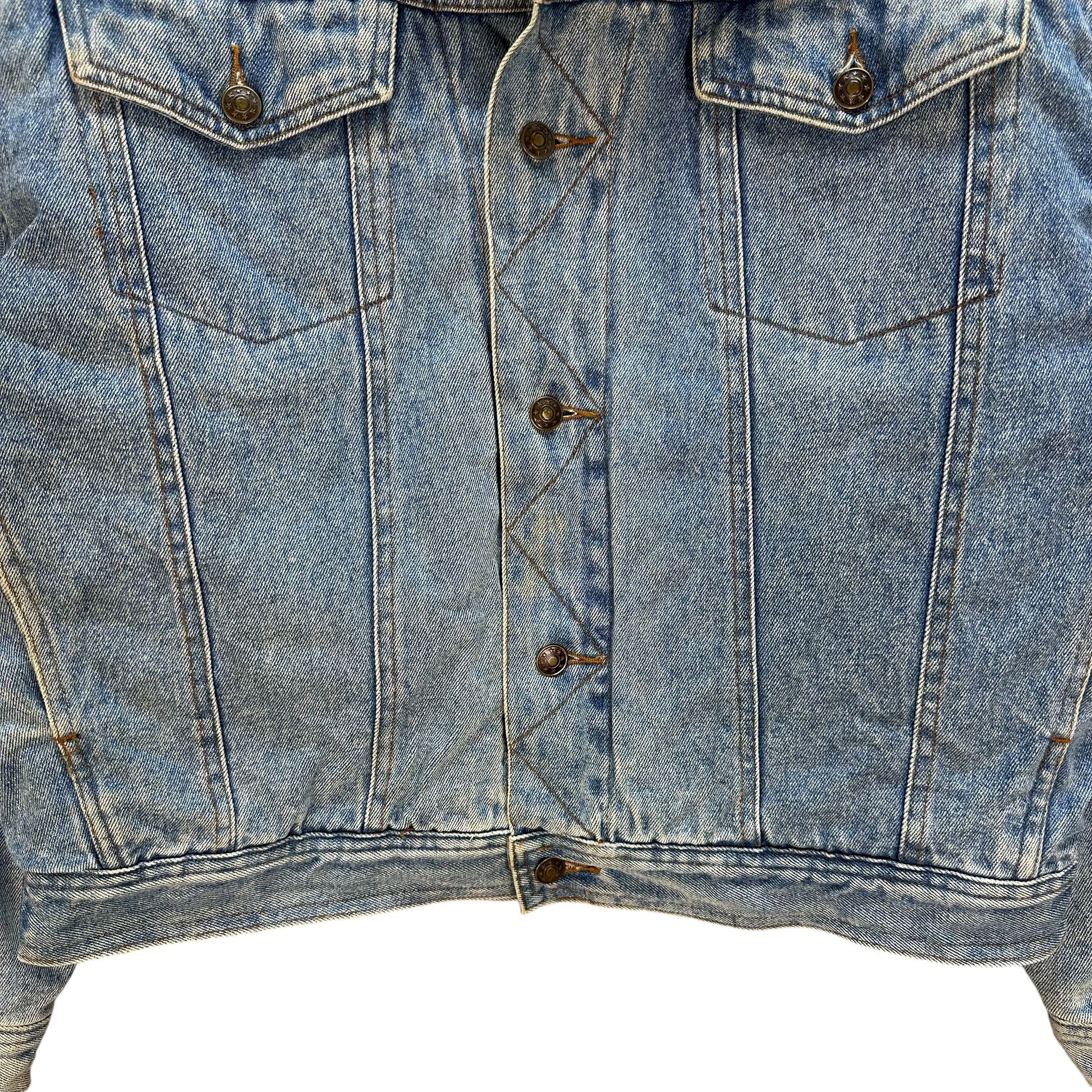 Vintage Vintage TURNING POINT Sherpa Denim Jacket #A60-1386 Size US M / EU 48-50 / 2 - 3 Thumbnail