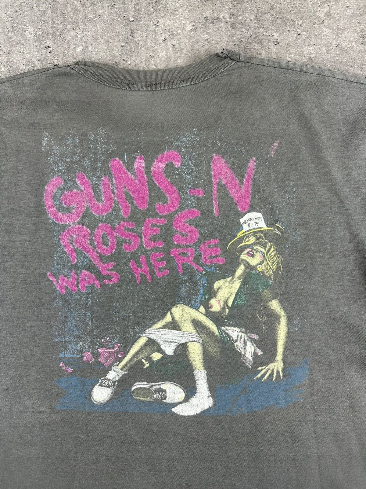 Guns N' Roses T-Shirt tee Gun’s N’ roses 1987 was here merch hardcore Size US L / EU 52-54 / 3 - 8 Thumbnail