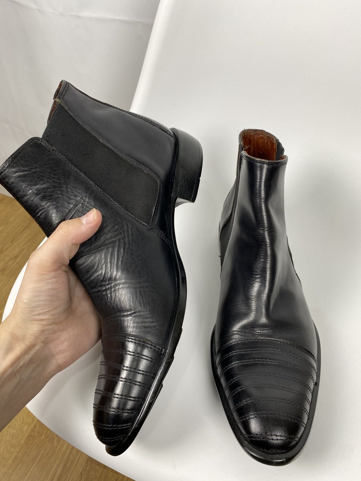 Other D.Lepori Daniele Lepori Chelsea Boots Genuine Leather 44 Size US 11 / EU 44 - 6 Thumbnail