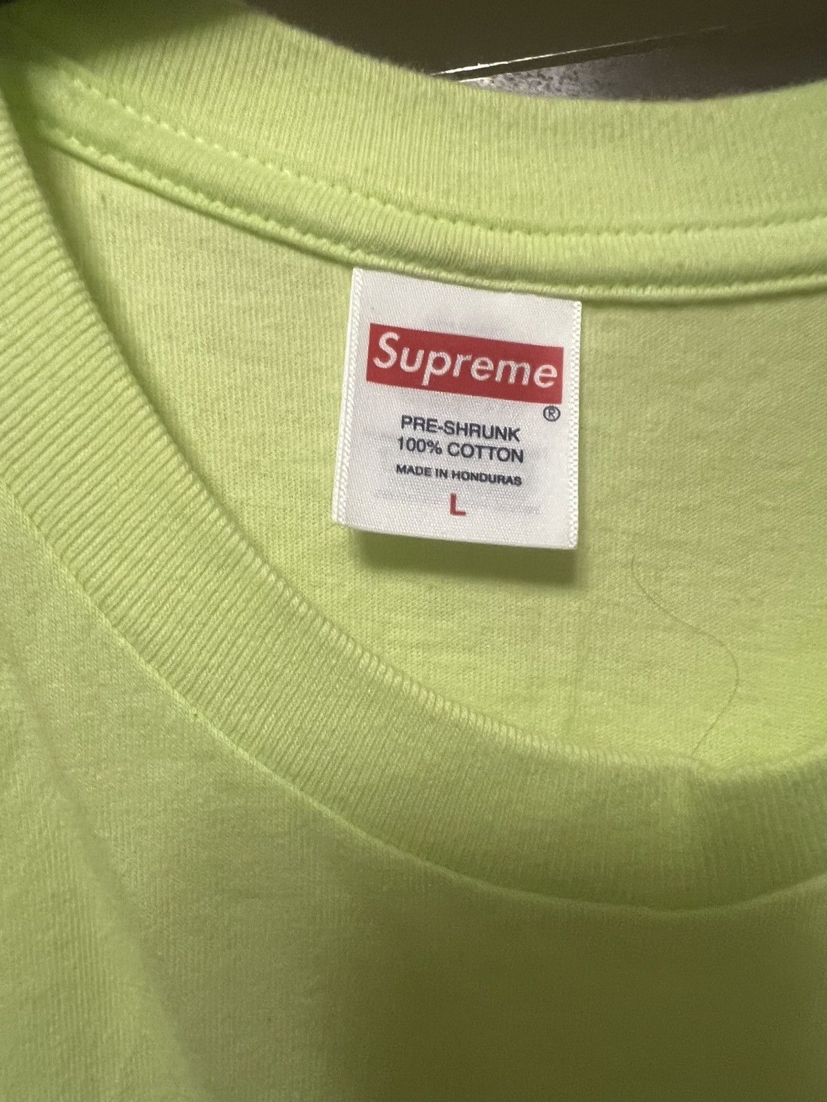 Supreme Playboi Carti Supreme picture tee shirt lime green large Size US L / EU 52-54 / 3 - 3 Thumbnail