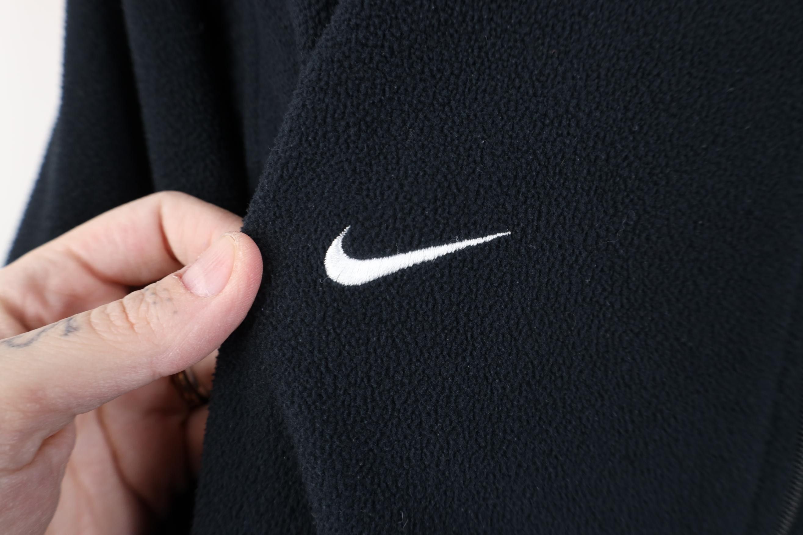 Nike Vintage Nike Scott Mini Swoosh Half Zip Fleece Sweater Size US L / EU 52-54 / 3 - 4 Thumbnail