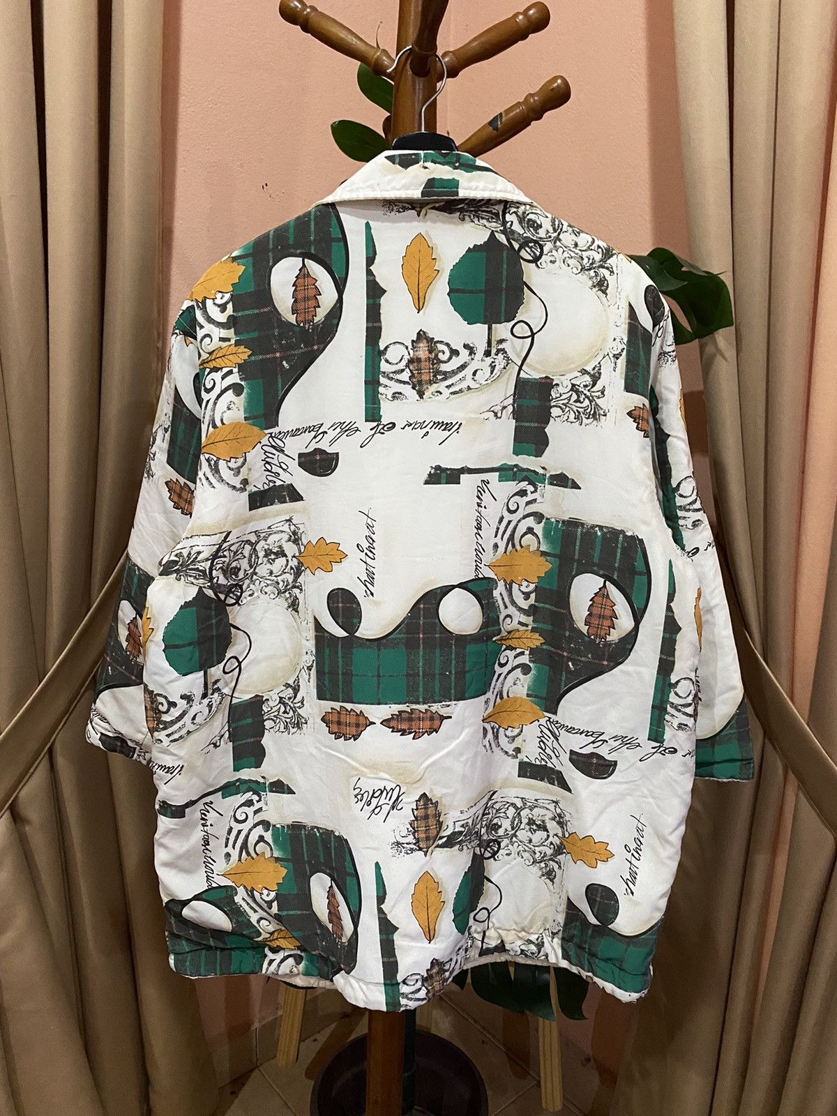 Vintage VINTAGE 90S ALL OVERUSE PRINT AMUSEMENT JACKET Size US M / EU 48-50 / 2 - 10 Thumbnail