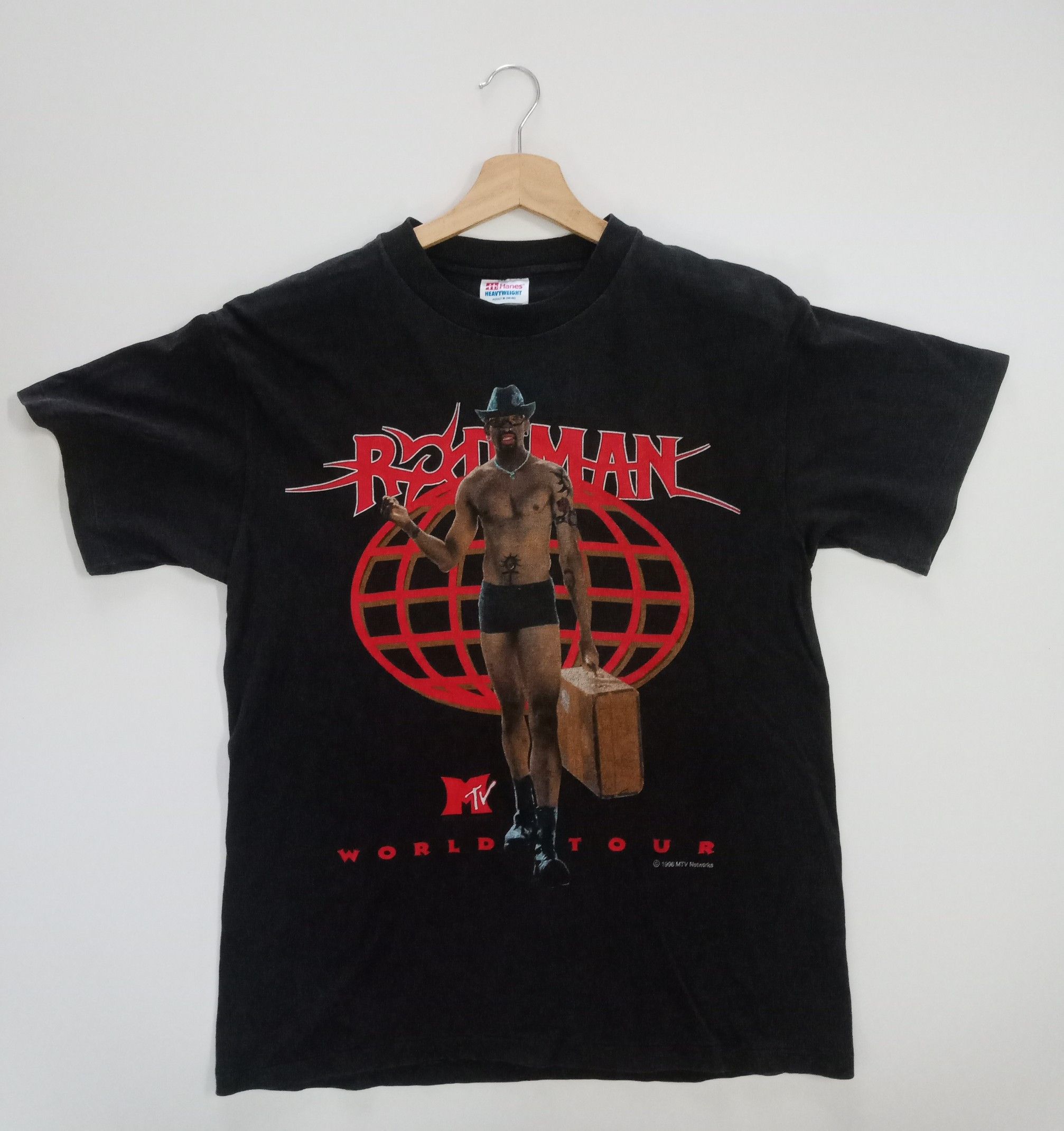 Mtv × NBA × Vintage 90's Rodman MTV Tour #A Size US M / EU 48-50 / 2 - 1 Thumbnail