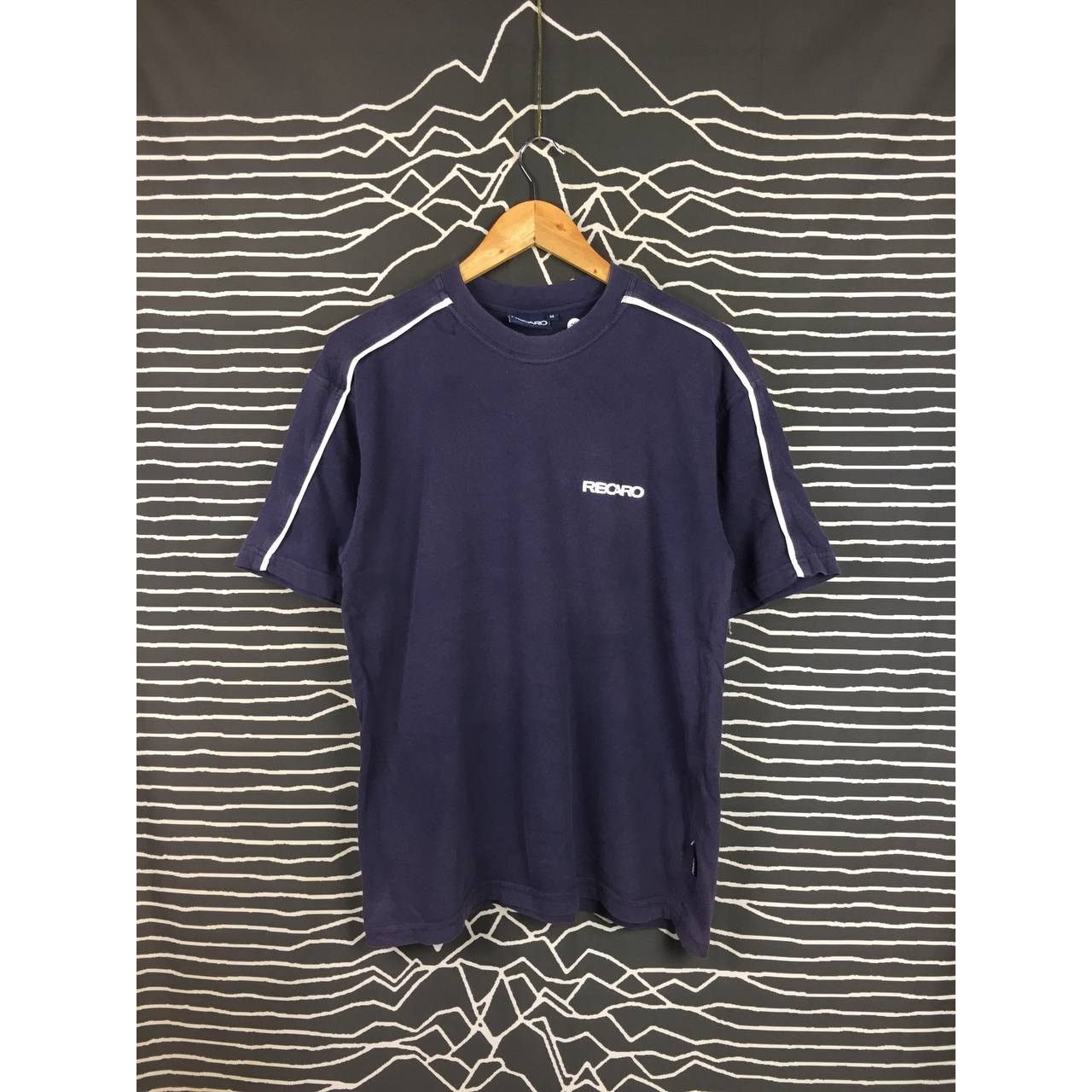 Japanese Brand × Vintage Vtg Recaro Embroidered Logo Motorsport Racing Tee Size US M / EU 48-50 / 2 - 2 Thumbnail