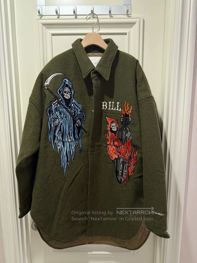 READYMADE Ready Made fleece wool jacket with padding Size US M / EU 48-50 / 2 - 1 Thumbnail