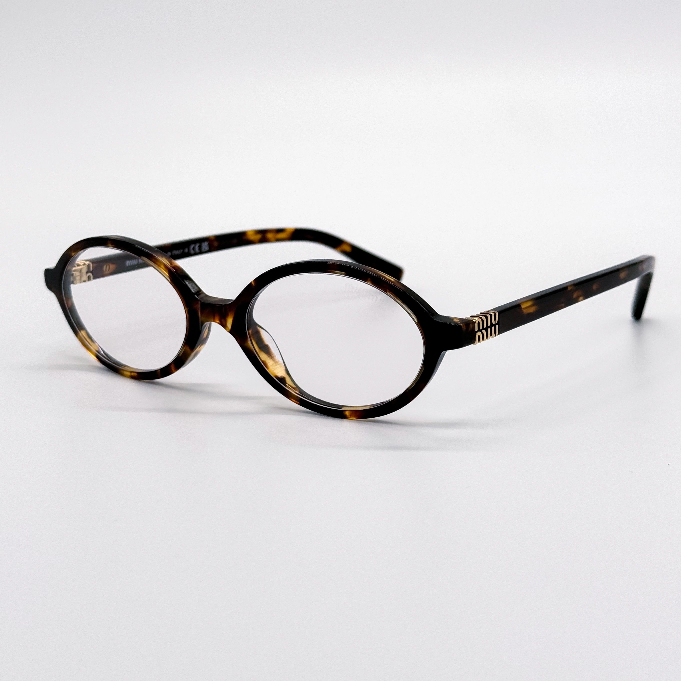 Miu Miu NEW MU04ZS VAU08N WOMEN ROUND EYEGLASSES MIU MIU MU04ZSF Size ONE SIZE - 4 Thumbnail