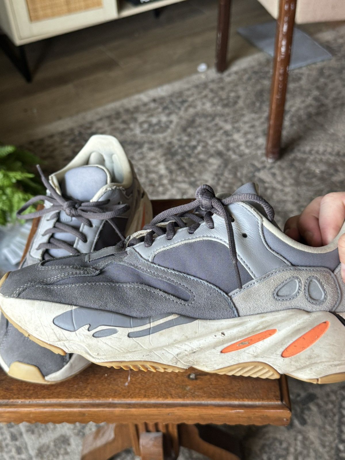 Adidas × Yeezy Adidas Yeezy Boost 700 “Carbon Blue” – Size 8 Size US 8 / EU 41 - 3 Thumbnail