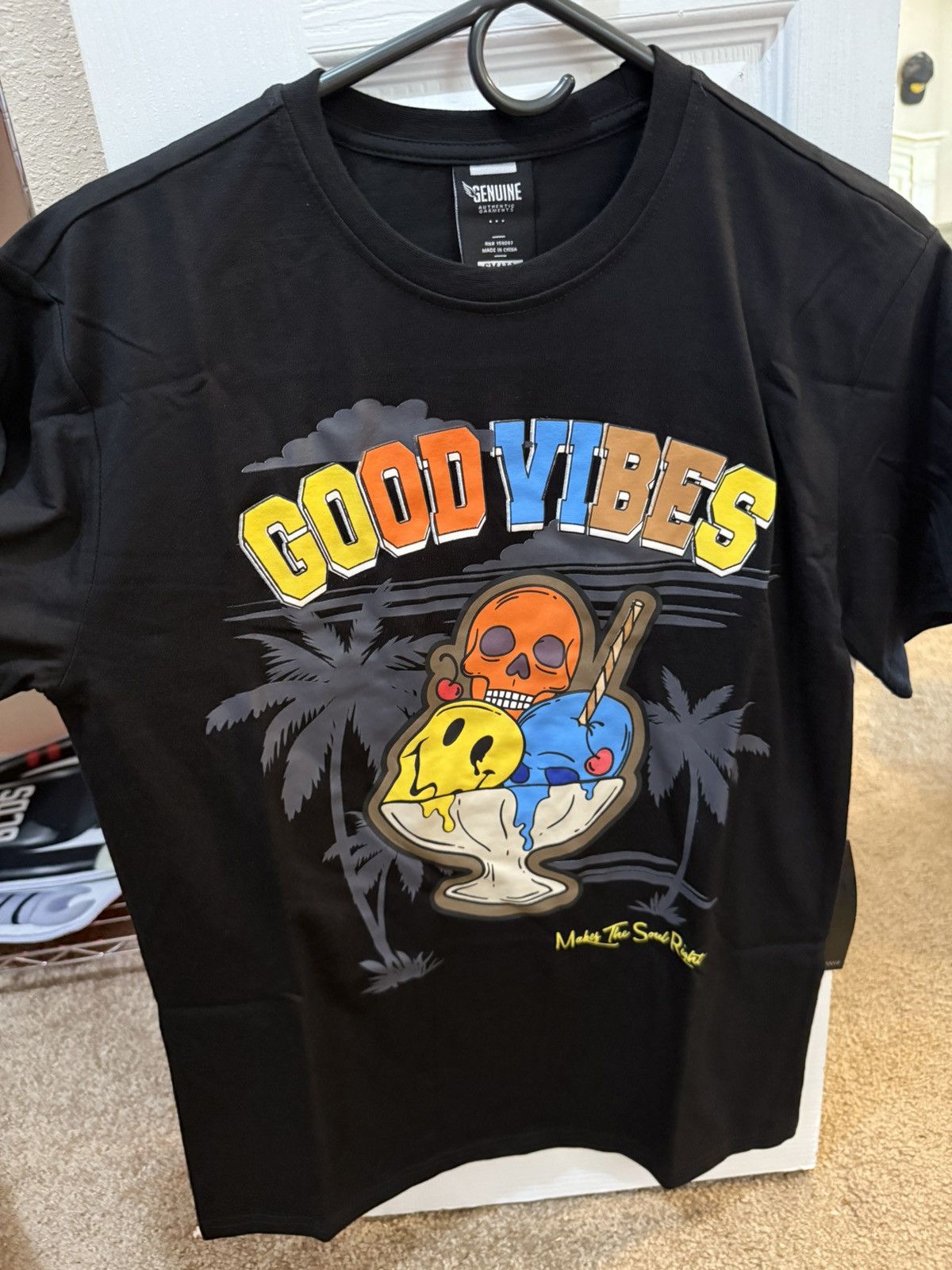 Other Black Good Vibes tee Size US XS / EU 42 / 0 - 1 Thumbnail