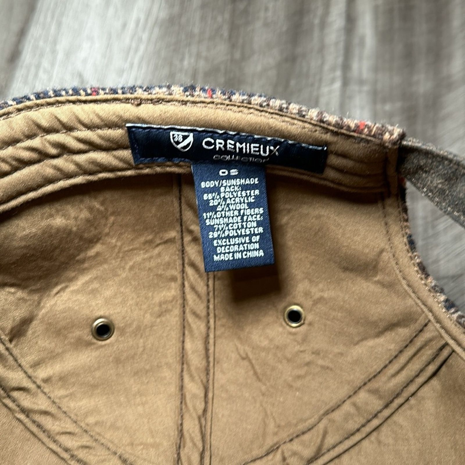 Daniel Cremieux Cremieux Collection Wool Blend Baseball Hat - OS Size ONE SIZE - 7 Thumbnail