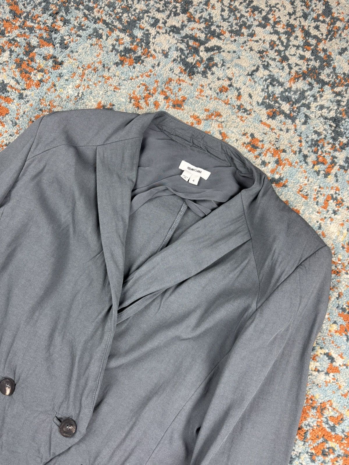 Designer × Helmut Lang Helmut Lang oversized loose fit blazer made in USA Size S / US 4 / IT 40 - 5 Thumbnail