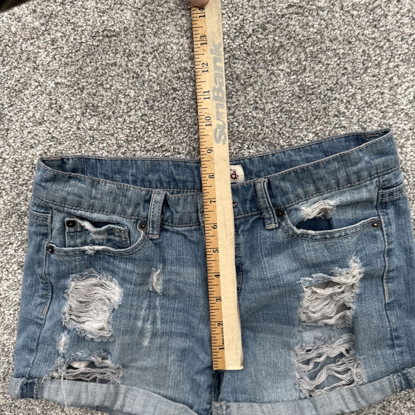 Other Y2K Inspired Short Womens 5 Distressed Ripped Grunge Skater Size 25" / US 0 / IT 36 - 5 Thumbnail