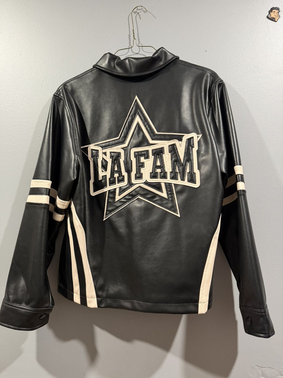 Vintage La Fam Amsterdam Vintage leather Classic jacket Size US M / EU 48-50 / 2 - 2 Thumbnail