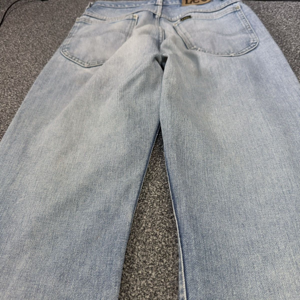 Vintage 🇺🇸 Early 80s Lee Distressed Faded Wash Aging Denim Made Usa Size US 30 / EU 46 - 11 Thumbnail