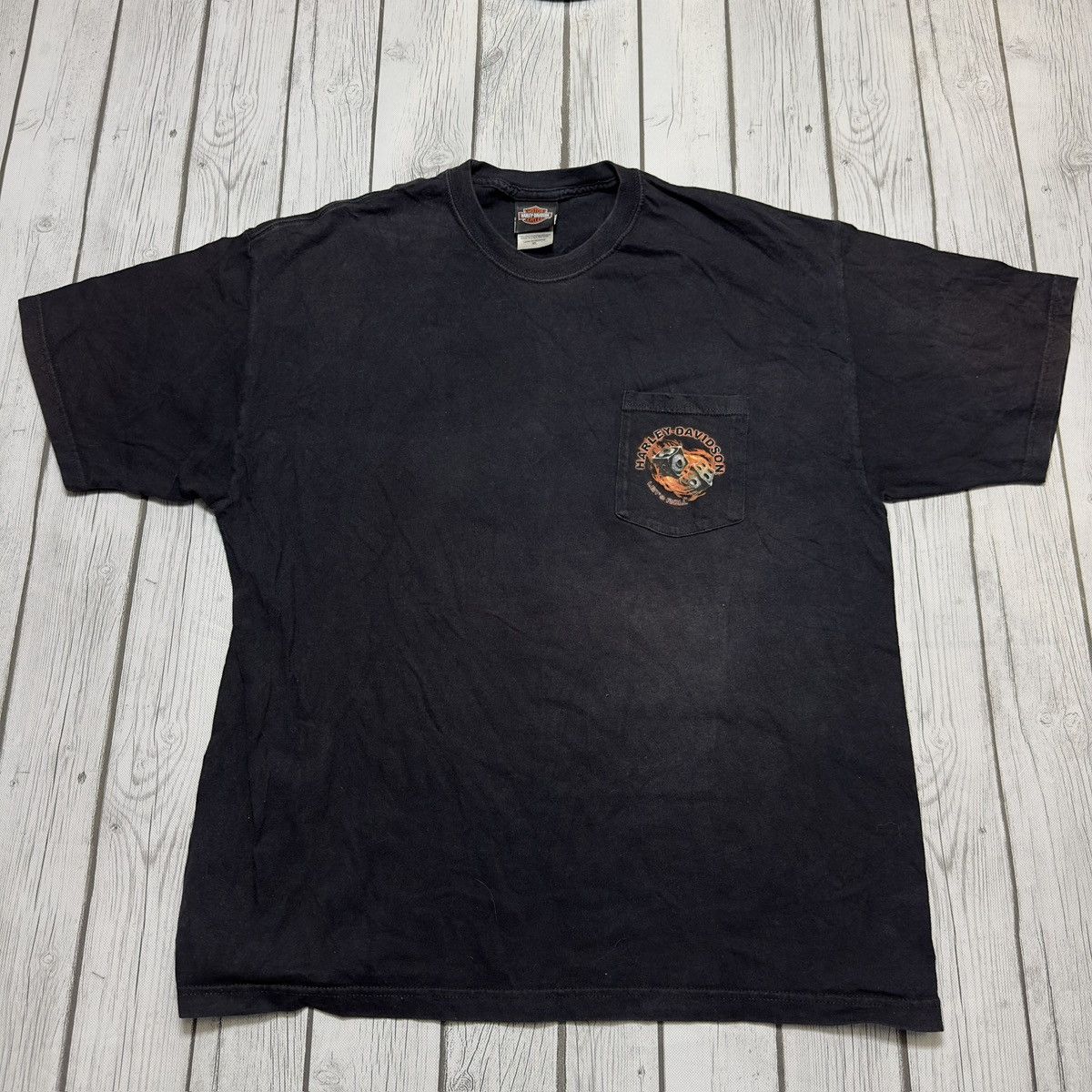 Harley Davidson × Vintage Vintage Harley Davidson tee Size US XL / EU 56 / 4 - 2 Thumbnail
