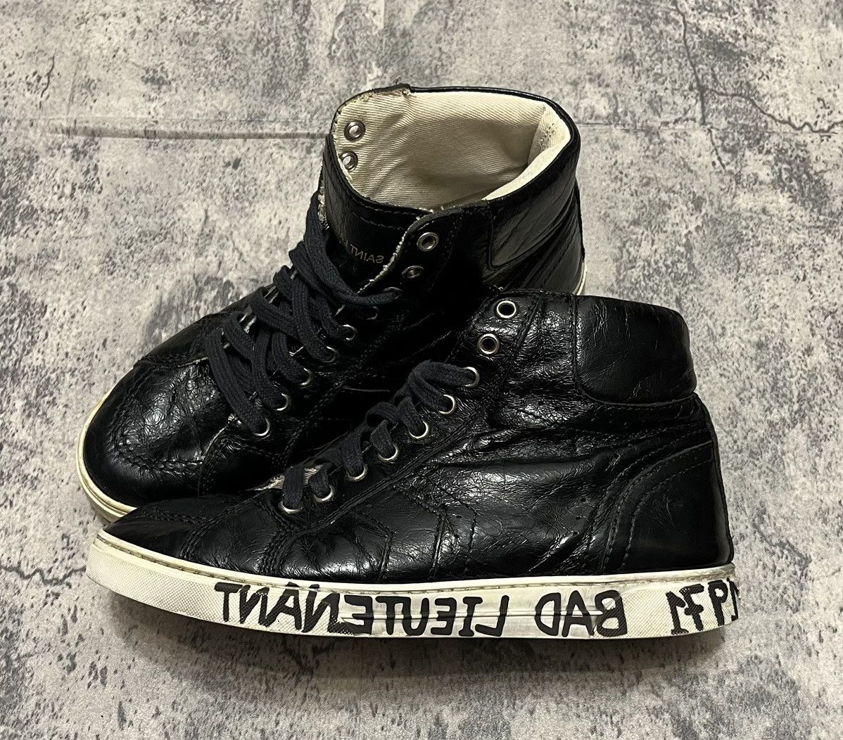 Saint Laurent Paris 17FW Joe “BAD LIEUTENANT” Sneakers Sz43 | Grailed
