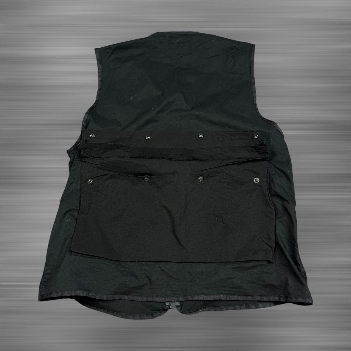 Yohji Yamamoto S’YTE Yohji Yamamoto Multi-Pocket ‘Black’ Vest Size US L / EU 52-54 / 3 - 6 Thumbnail