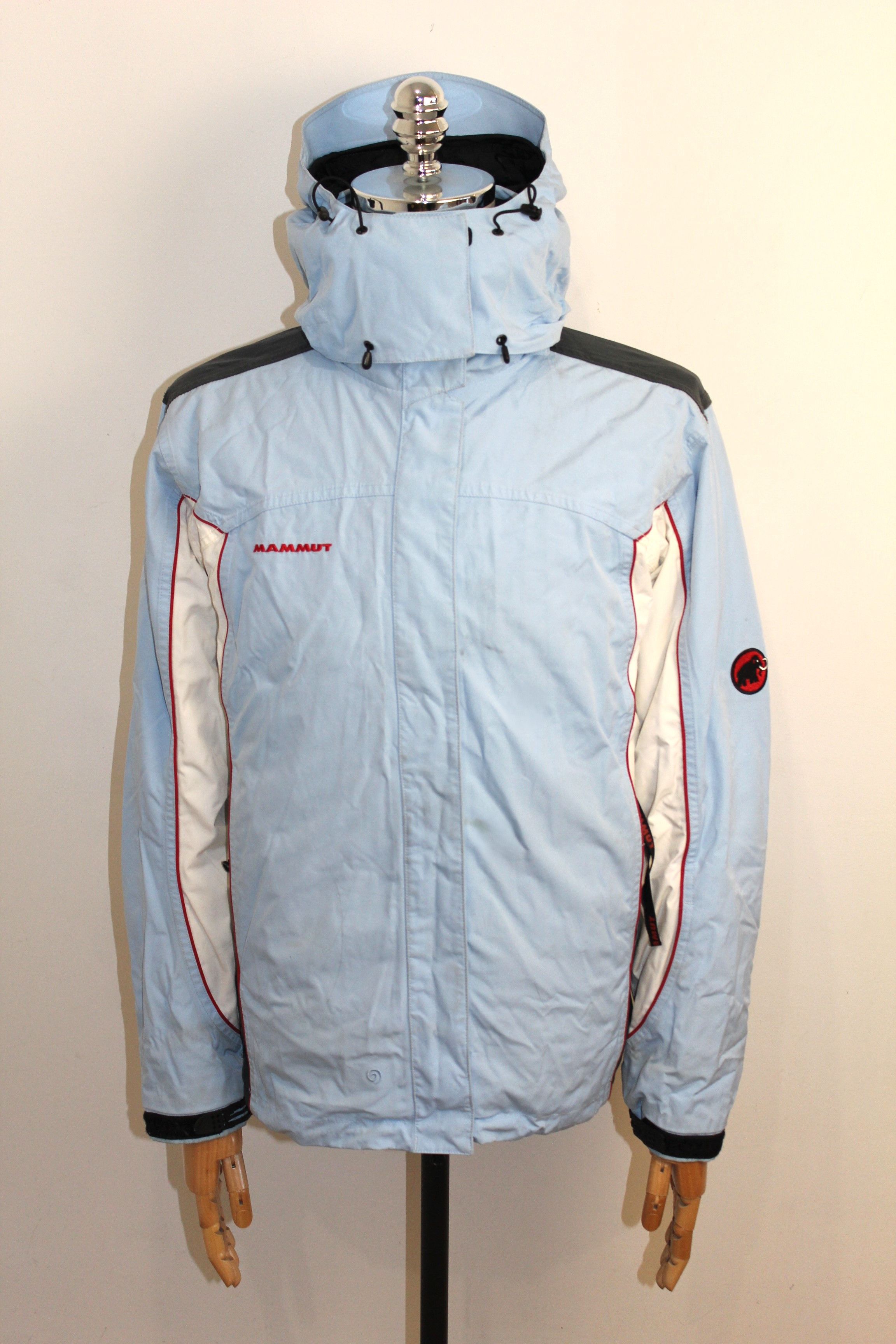 Womens Mammut Dry Tech Blue Ski Jacket Size L/XL