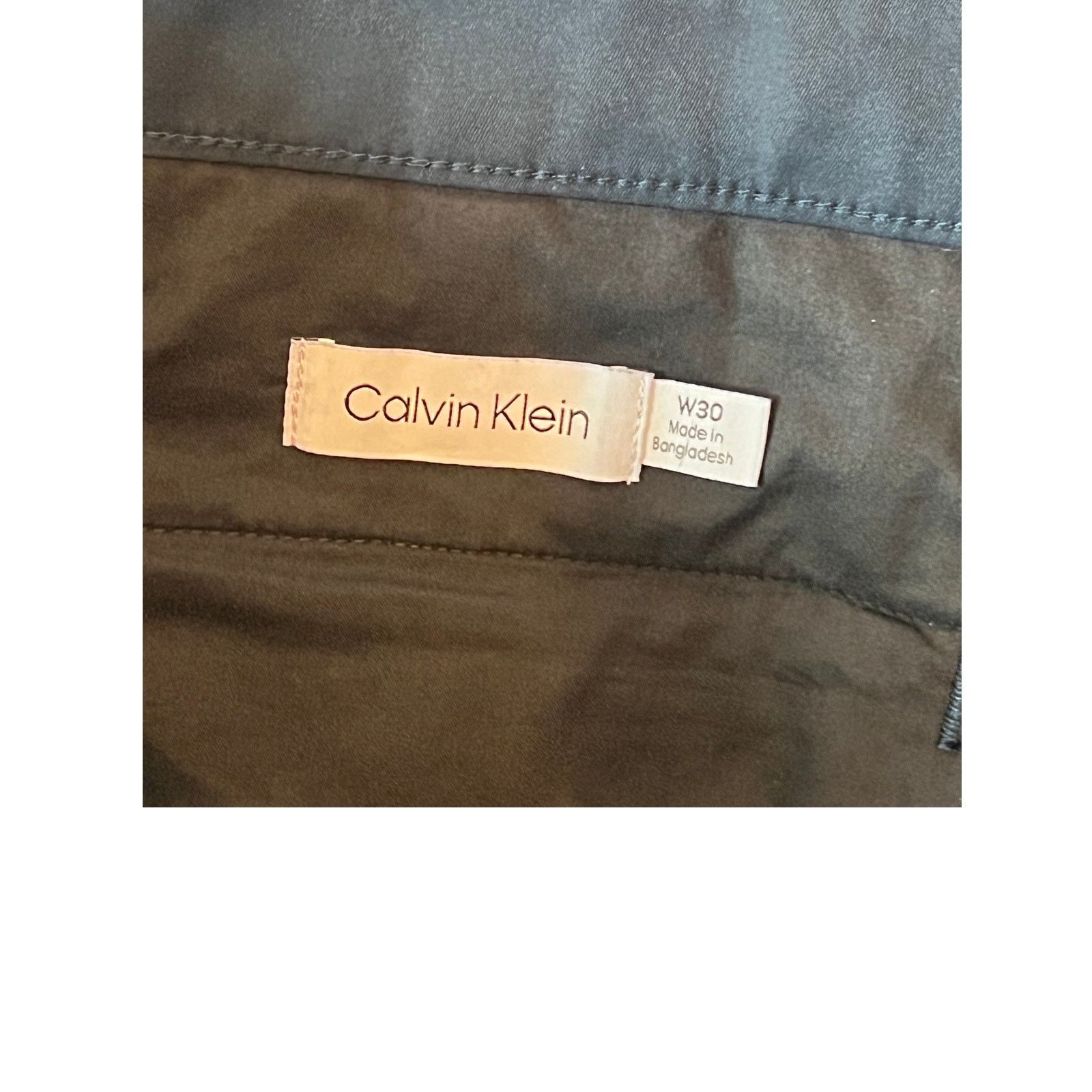 Calvin Klein Calvin Klein Flat Front Chino Pants Mens 30x30 Size US 30 / EU 46 - 3 Thumbnail