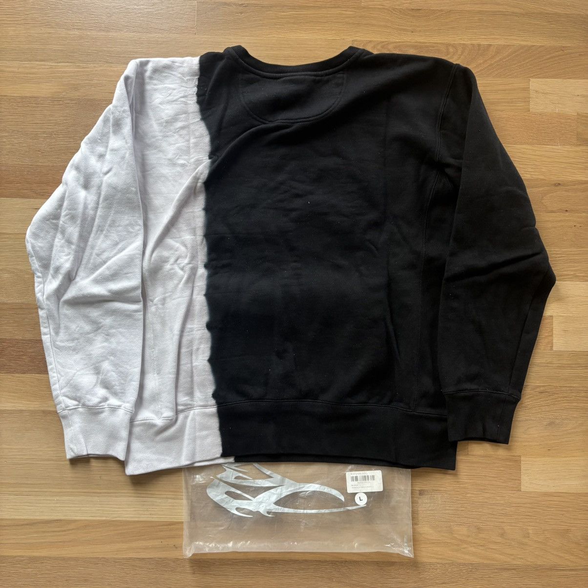 Revenge Revenge Half & Half Split Crewneck Size US L / EU 52-54 / 3 - 2 Thumbnail