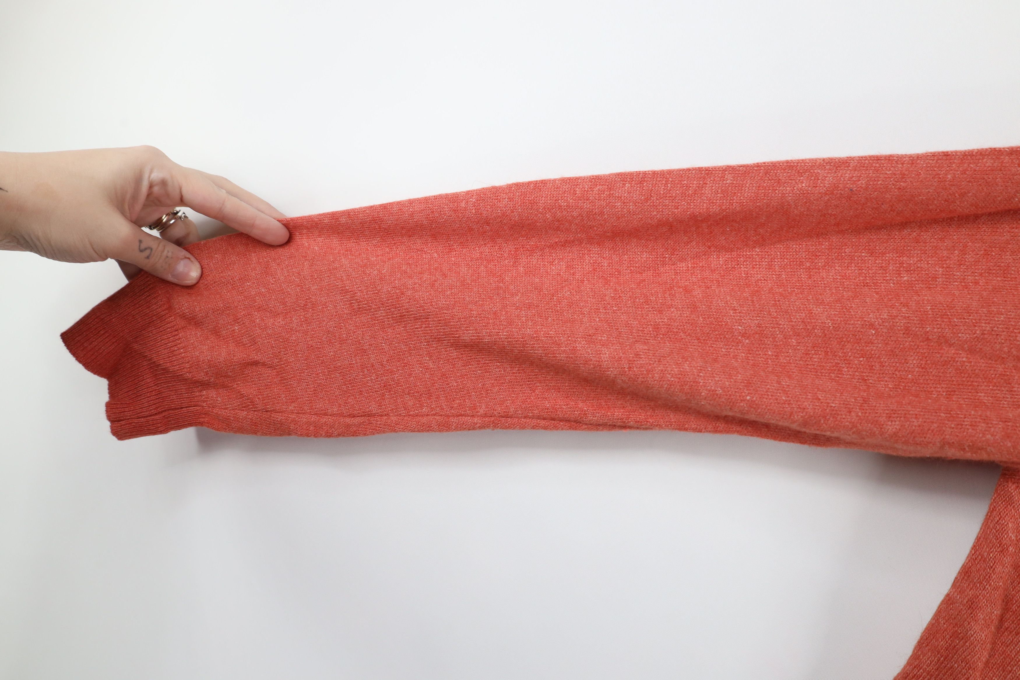 Vintage Vintage 90s Streetwear Cashmere Silk Wool Knit Sweater Size L / US 10 / IT 46 - 8 Thumbnail
