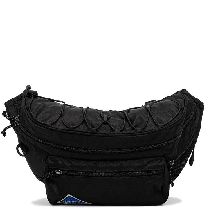thisisneverthat o1mle0925 Size: OS / Washed Nylon Lumbar Belt Bag in Black Size ONE SIZE - 1 Thumbnail