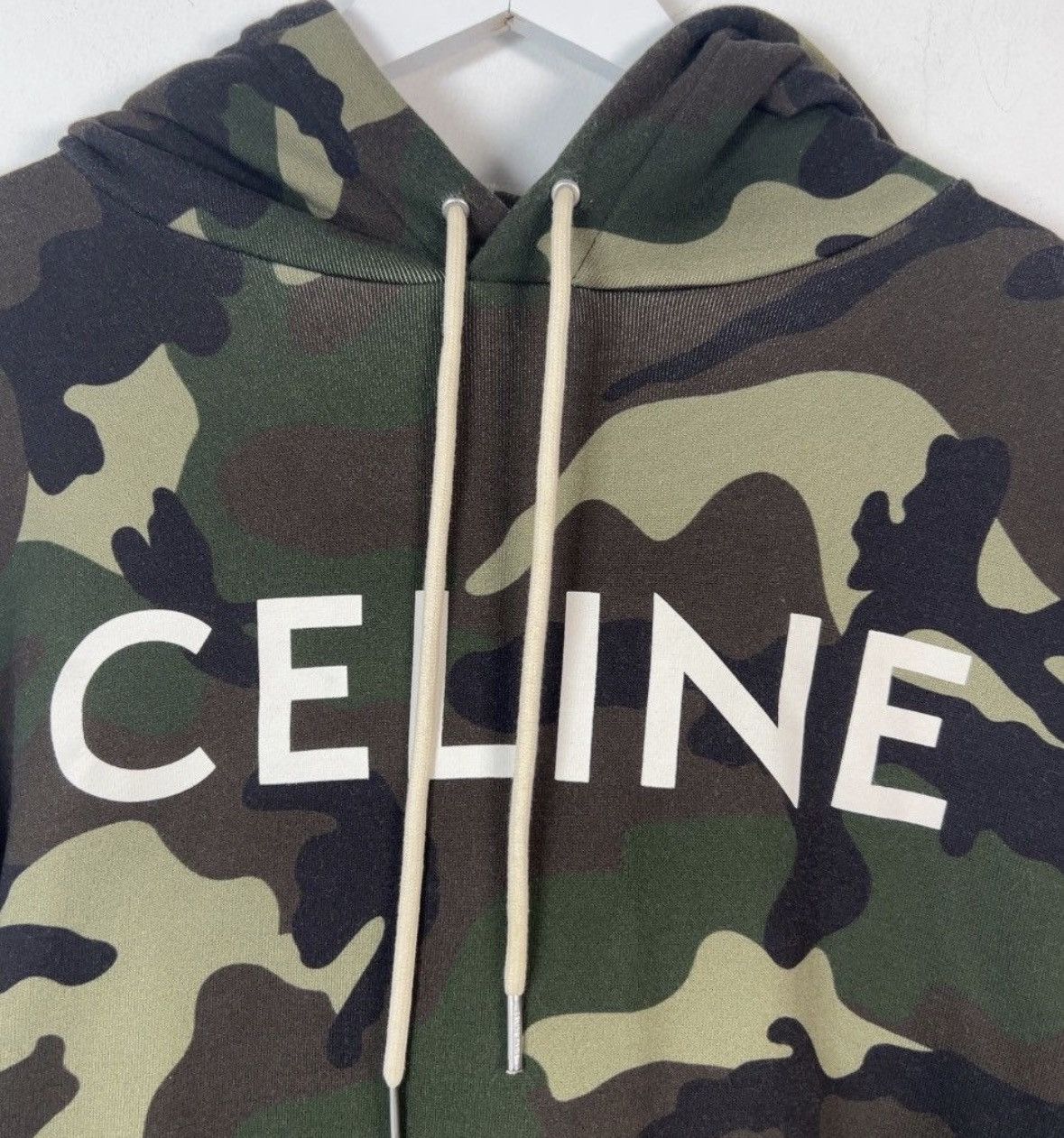 Celine Celine Camo Hoodie Size US S / EU 44-46 / 1 - 2 Thumbnail