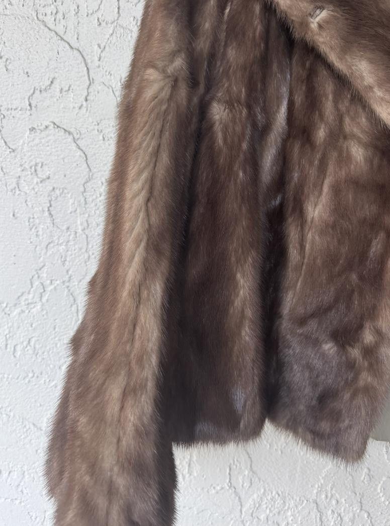 Designer Vintage Mink Fur Coat Size ONE SIZE - 2 Thumbnail