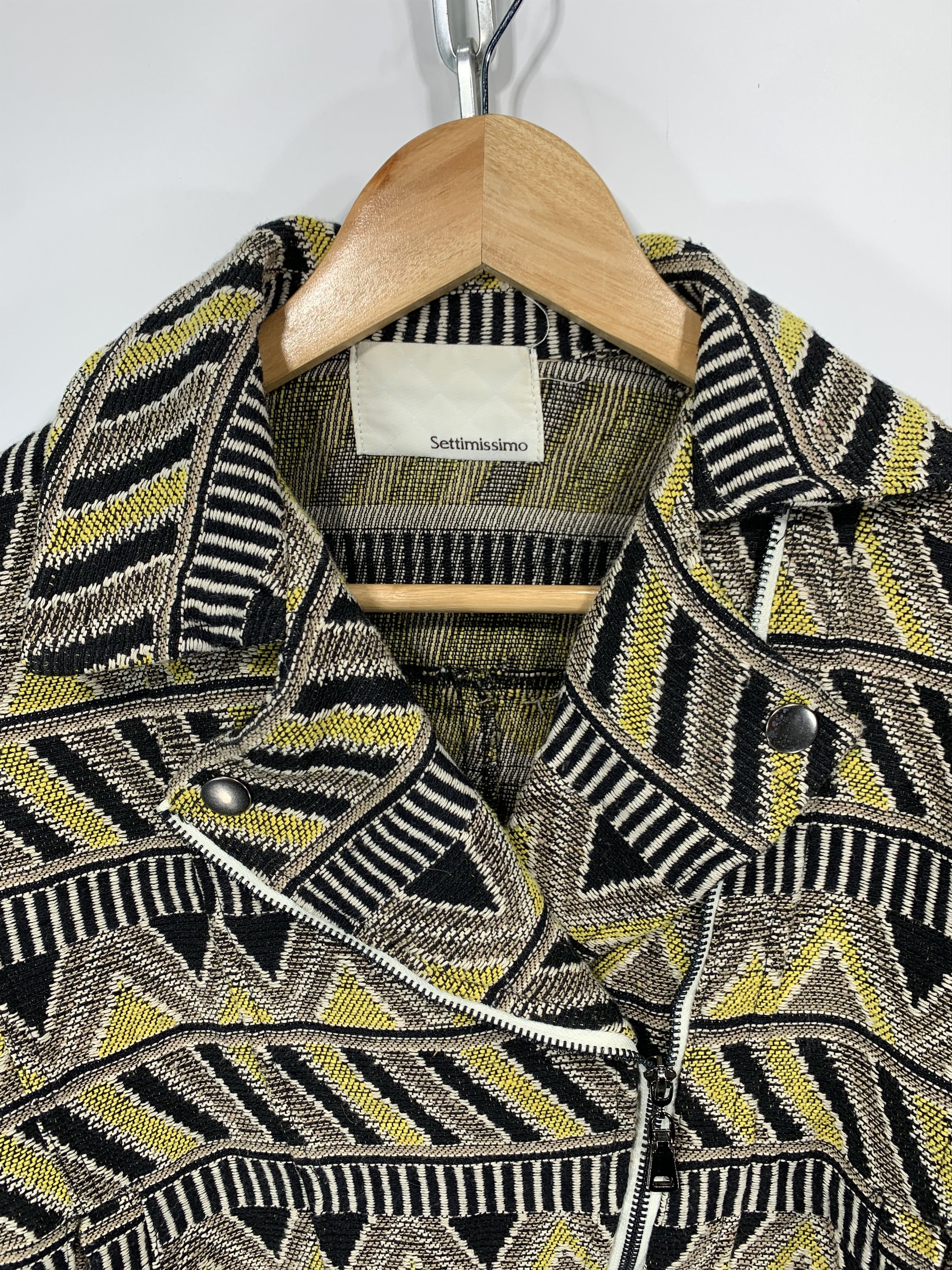 Japanese Brand Settimissimo Cropped Bomber Jacket Size US M / EU 48-50 / 2 - 4 Thumbnail