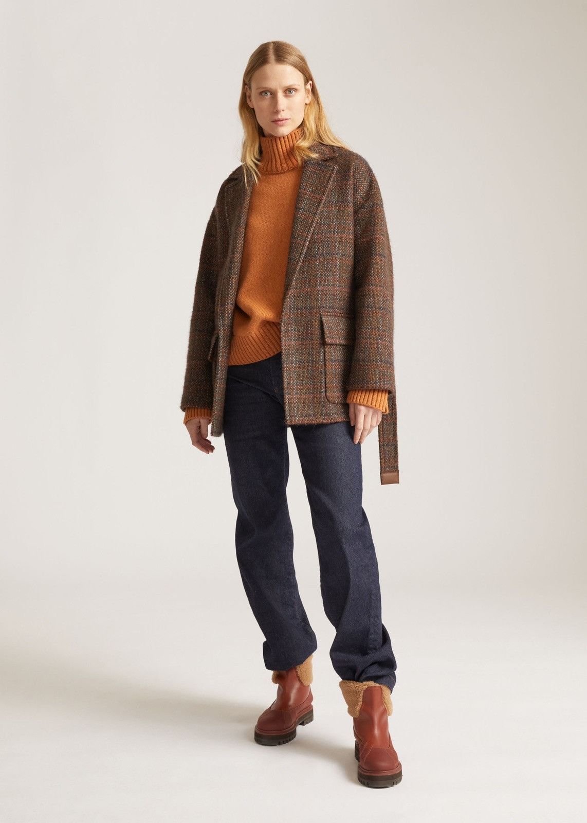 Loro Piana o1srvl11e0824 Giacca Janele Warm Jacket in Brown Size XS / US 0-2 / IT 36-38 - 4 Thumbnail