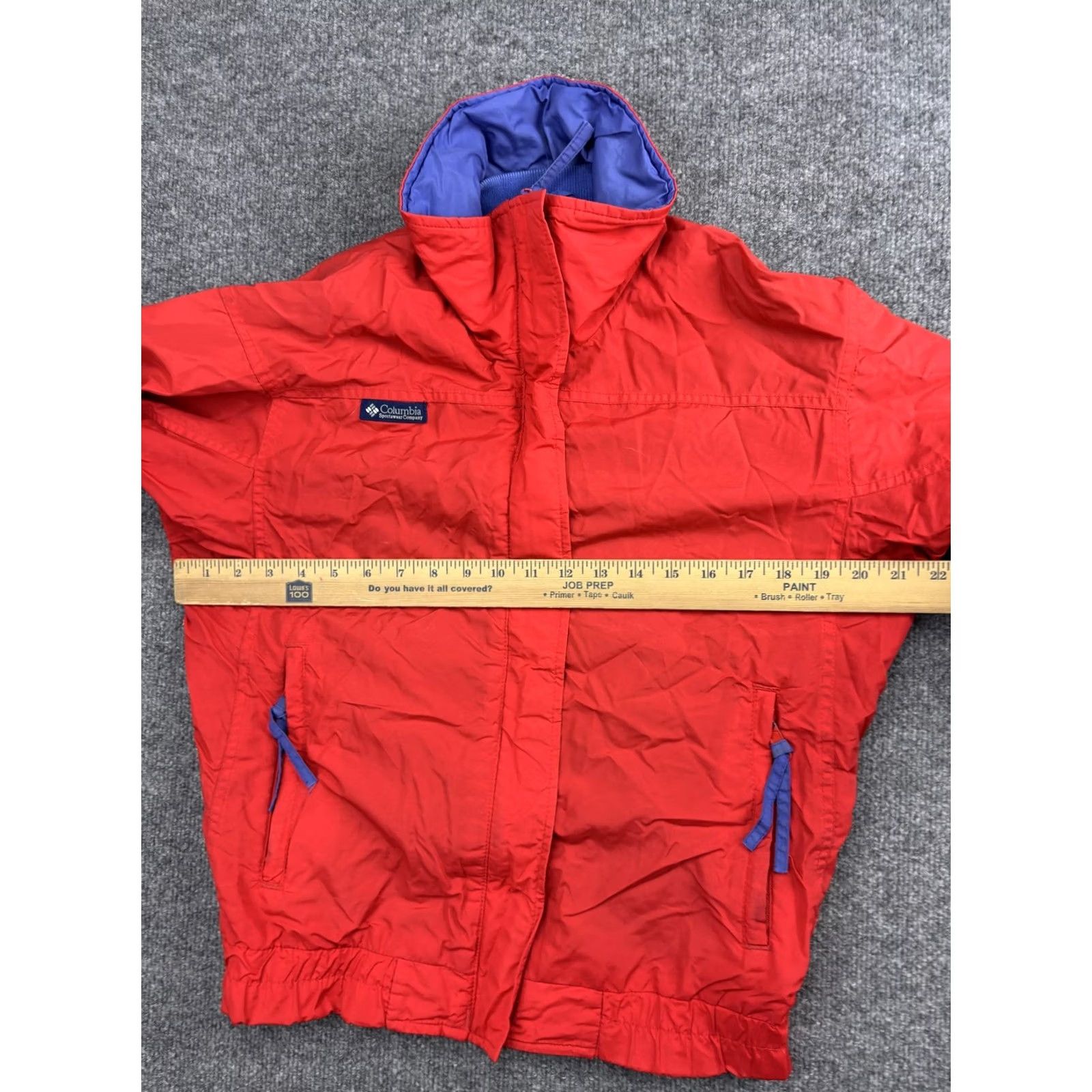Vintage VINTAGE Columbia Jacket Womens Small Red Bugaboo Radial Sleeve Full Zip Korea 90s Size S / US 4 / IT 40 - 5 Thumbnail