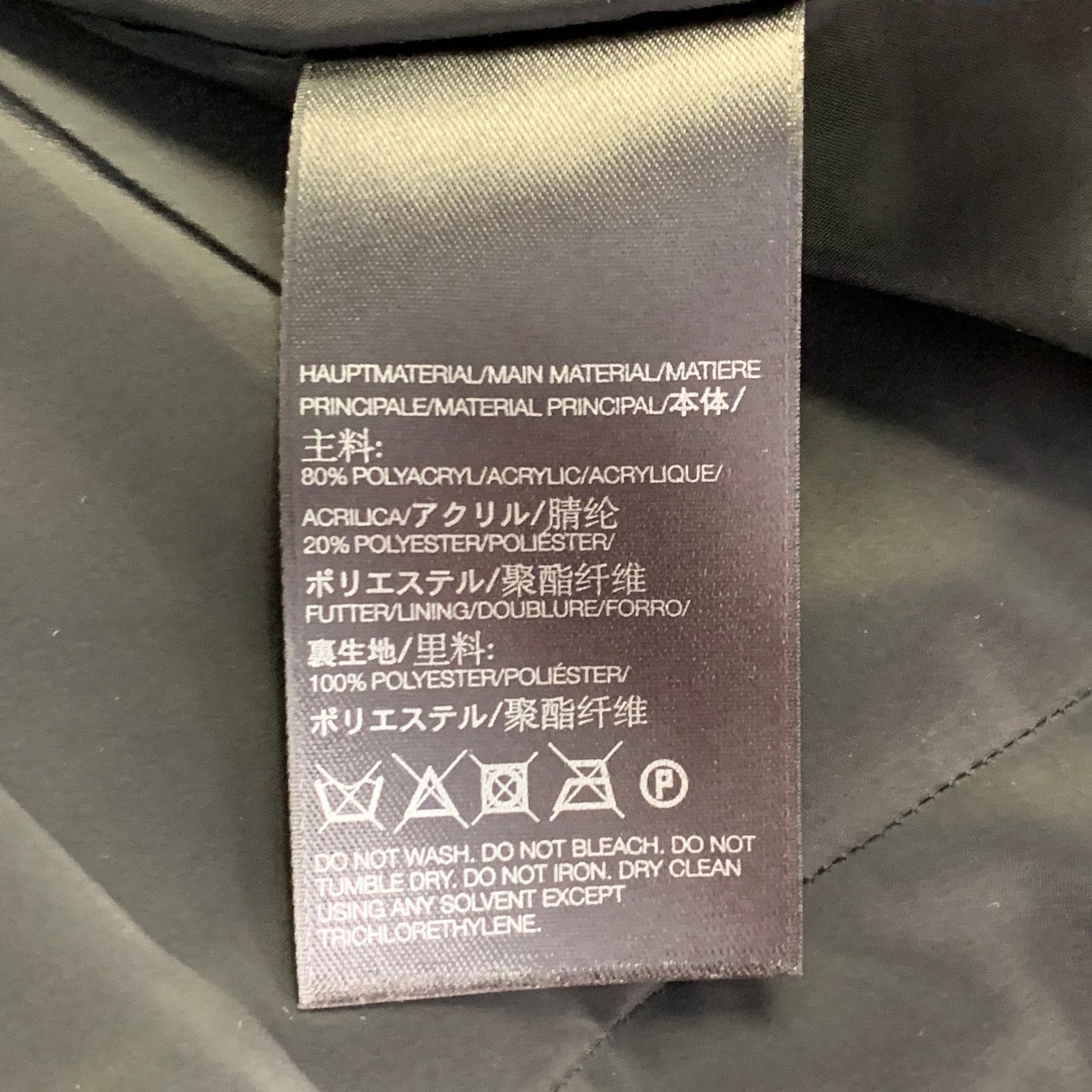 Y-3 Grey Black Shaggy Faux Fur Double Breasted Cocoon Cape Vest Size M / US 6-8 / IT 42-44 - 6 Thumbnail