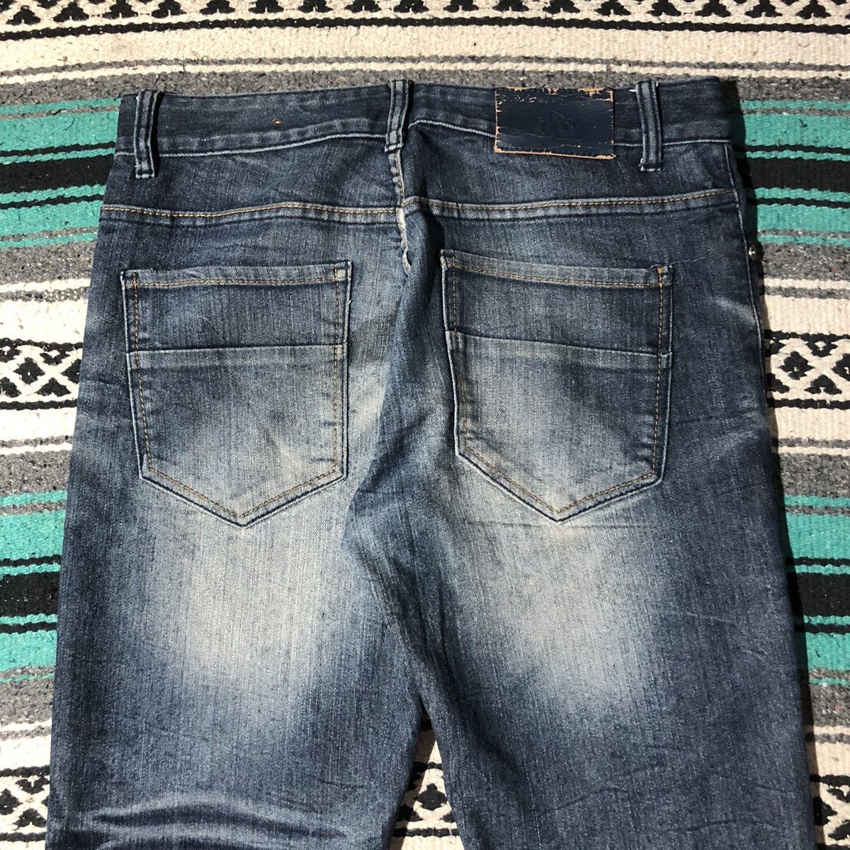 Hysteric Glamour Vintage Rick Owens Junya Watanabe Style Washed Denim Size US 32 / EU 48 - 8 Thumbnail