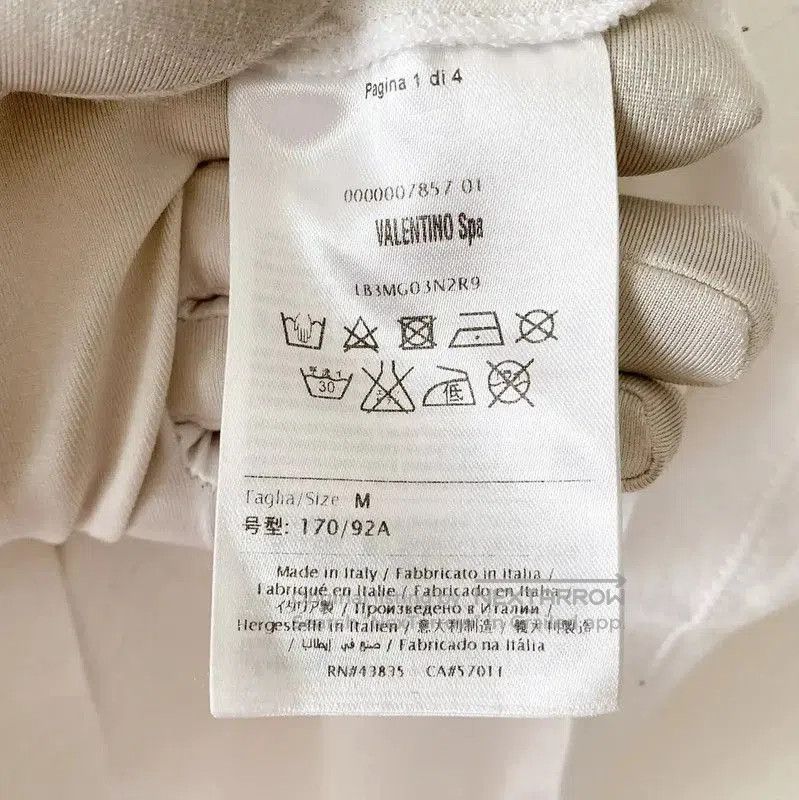 Valentino Valentino White Star Pattern Summer T-Shirt . Size M / US 6-8 / IT 42-44 - 8 Thumbnail