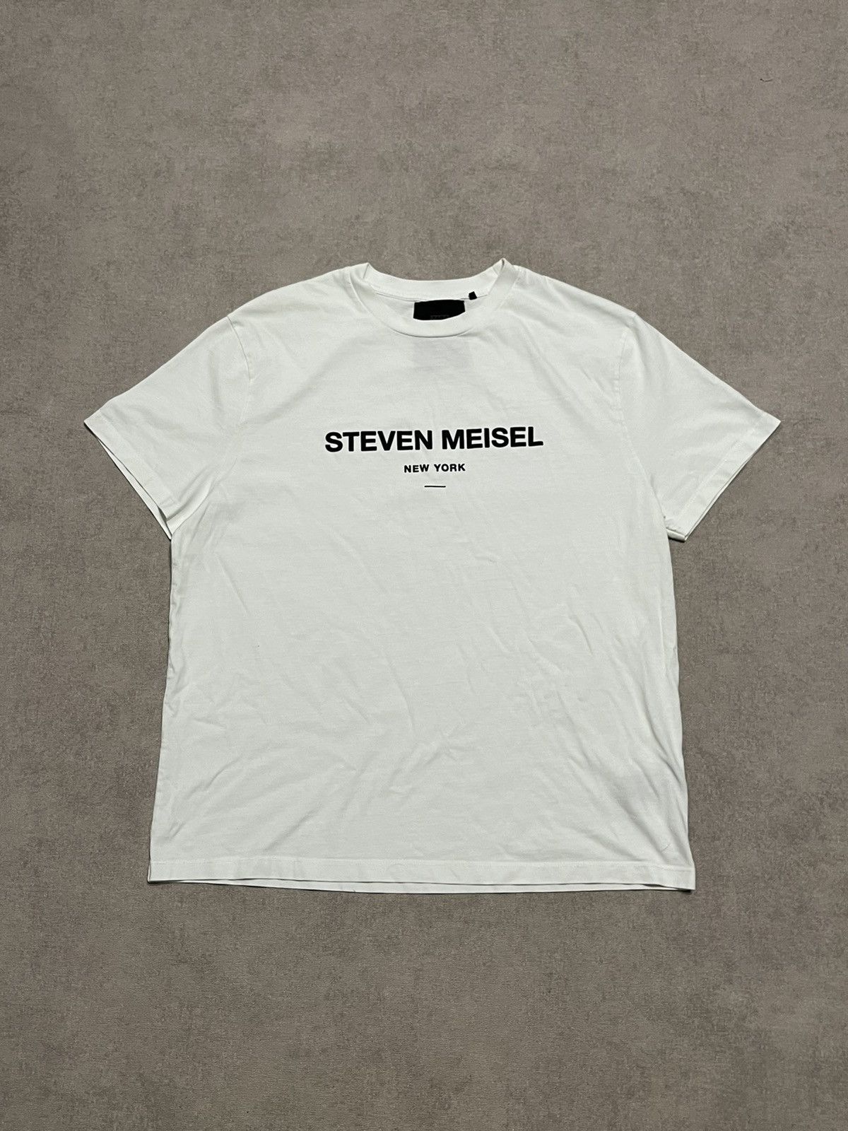 Zara Zara X Steven Meisel Logo Print Mens T shirt White Size S Size US S / EU 44-46 / 1 - 1 Thumbnail