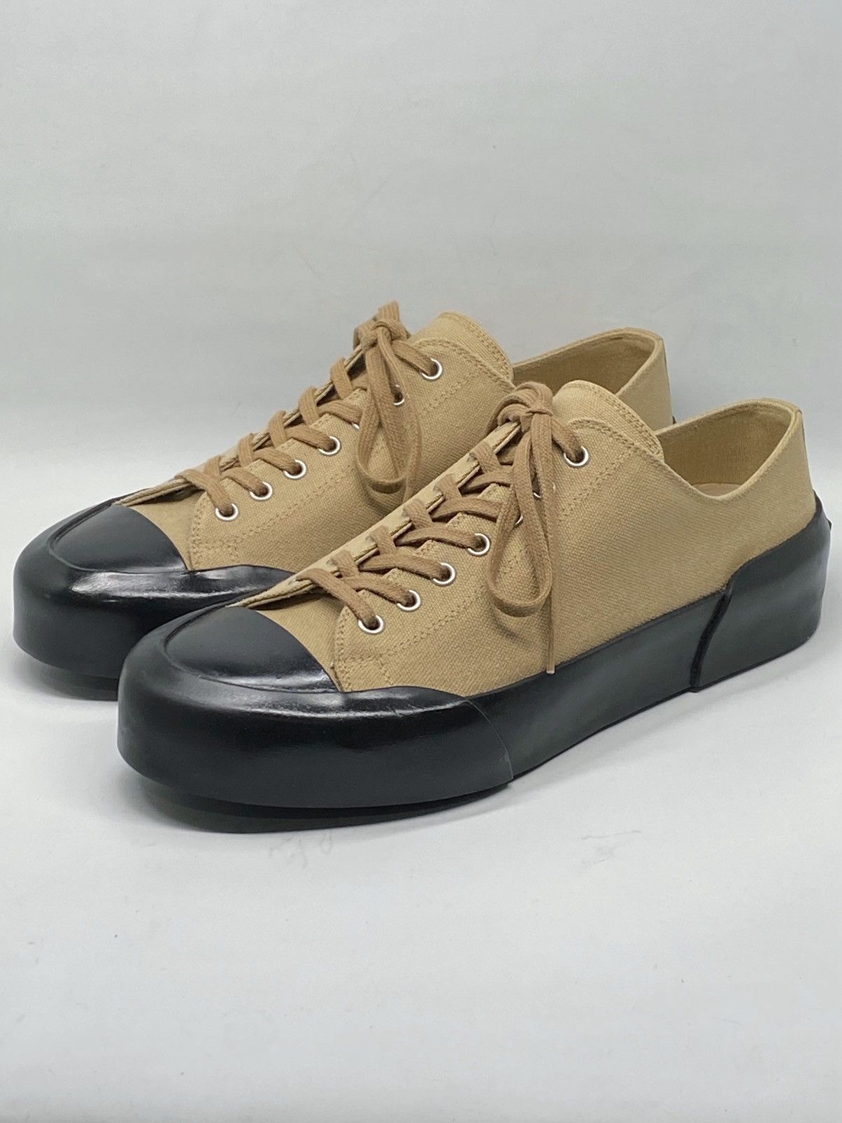 Jil Sander Jil Sander Canvas Low-Top Sneakers size 41/us size 8 Size US 8 / EU 41 - 3 Thumbnail