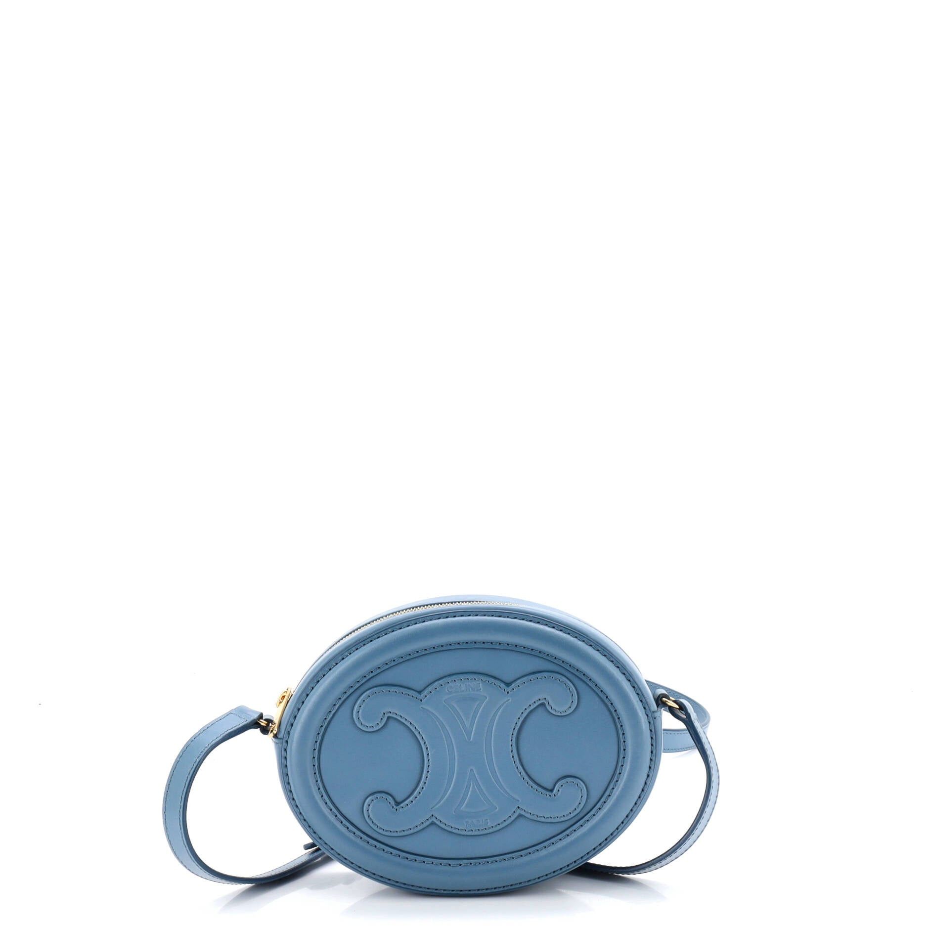Celine Triomphe Oval Crossbody Bag Size ONE SIZE - 1 Thumbnail