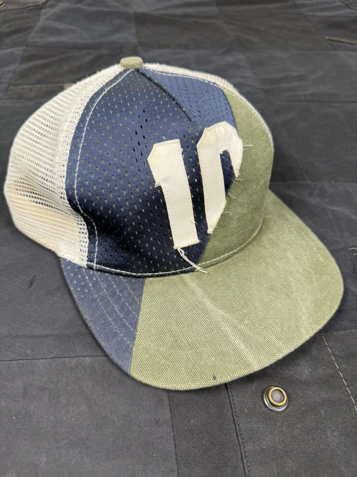 Greg Lauren 50/50 Army Trucker Hat Size ONE SIZE - 1 Thumbnail