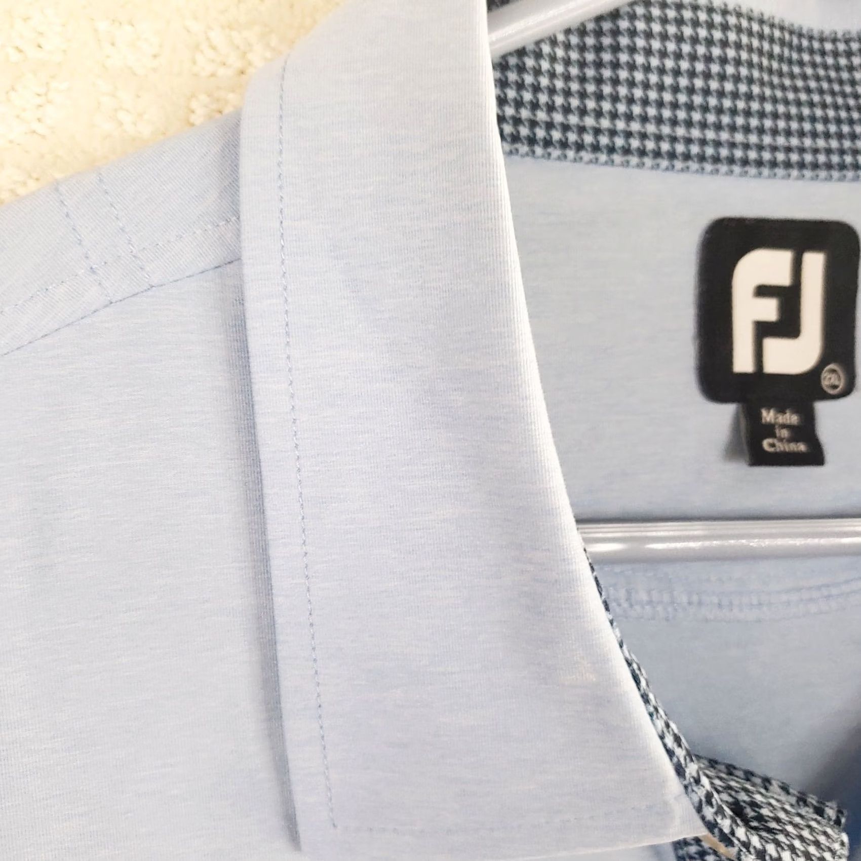 Footjoy FootJoy Polo Shirt Mens 2XL Blue Golf Performance Excellent! Size US XXL / EU 58 / 5 - 7 Thumbnail