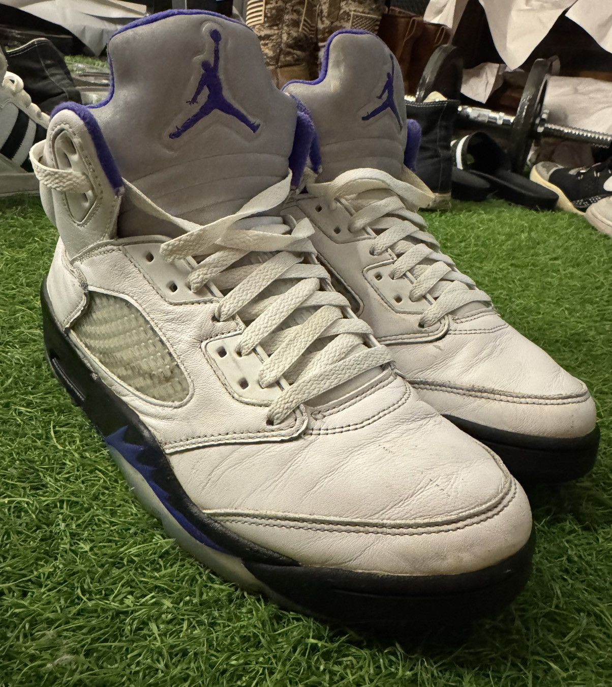 Jordan Brand × Nike Air Jordan 5 Retro Men's Concord Sneakers Size US 9 / EU 42 - 4 Thumbnail