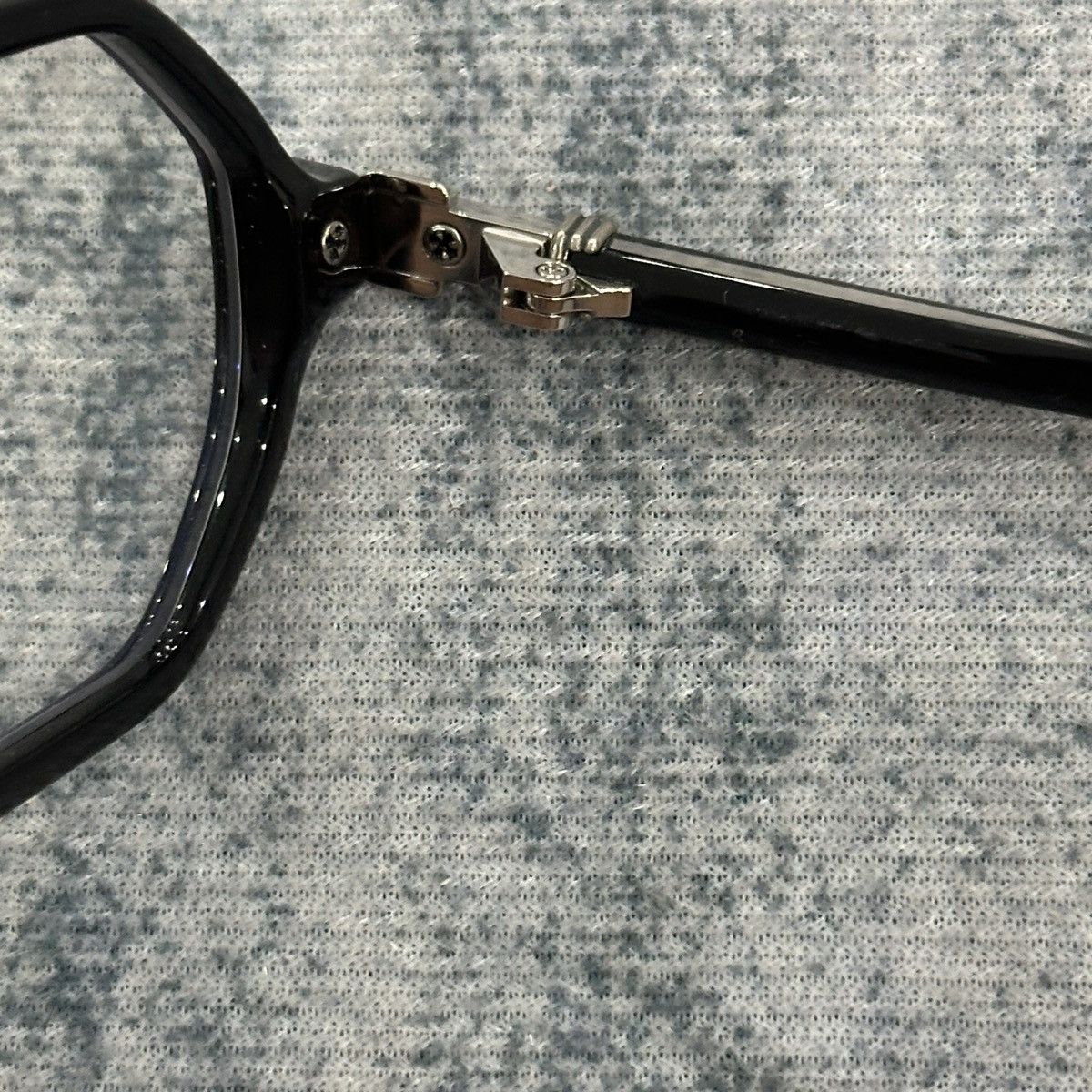 Chrome Hearts CHROME HEARTS CLITCO-A BLACK EYEGLASSES Size ONE SIZE - 6 Thumbnail